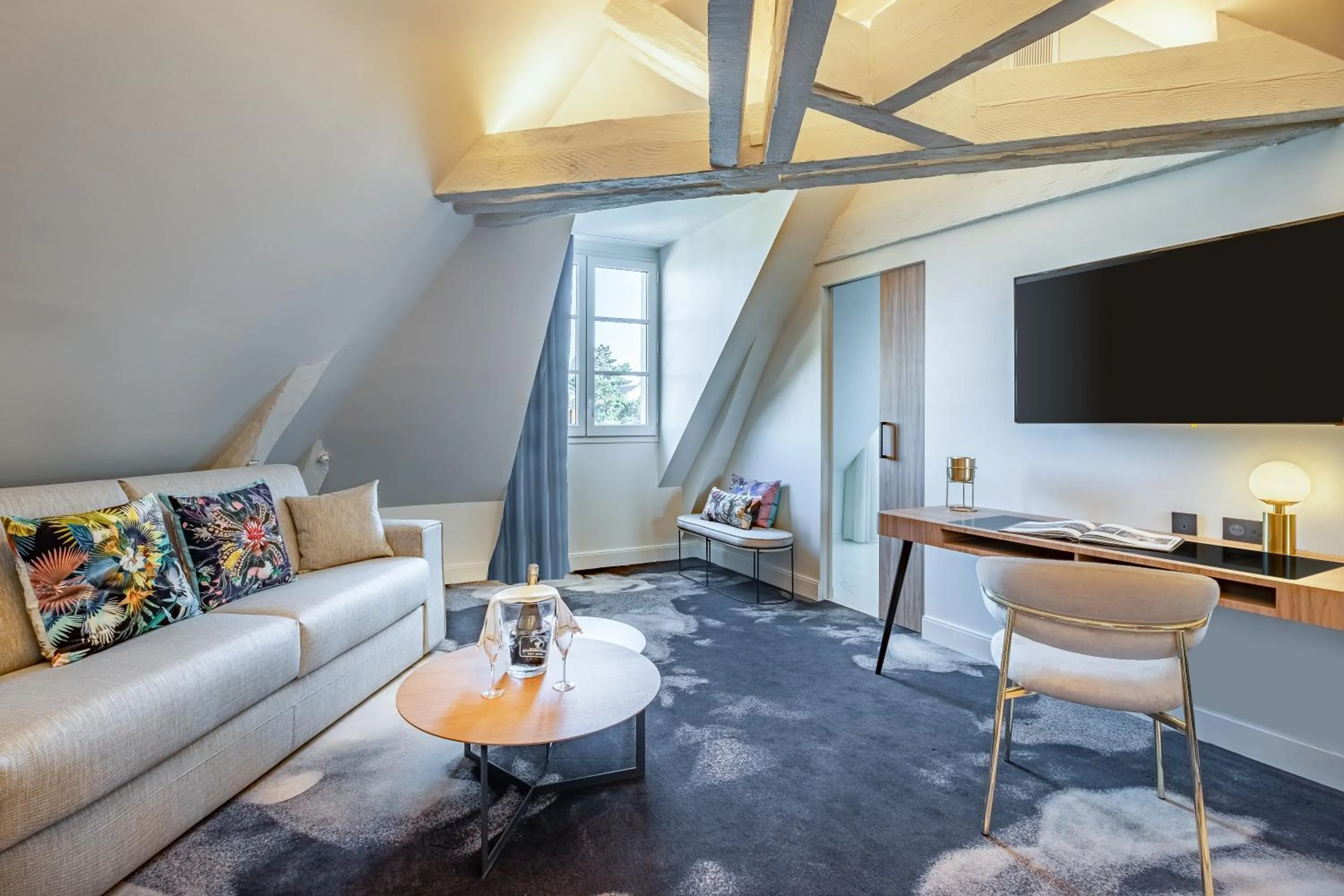 Living room in Les Trésorières