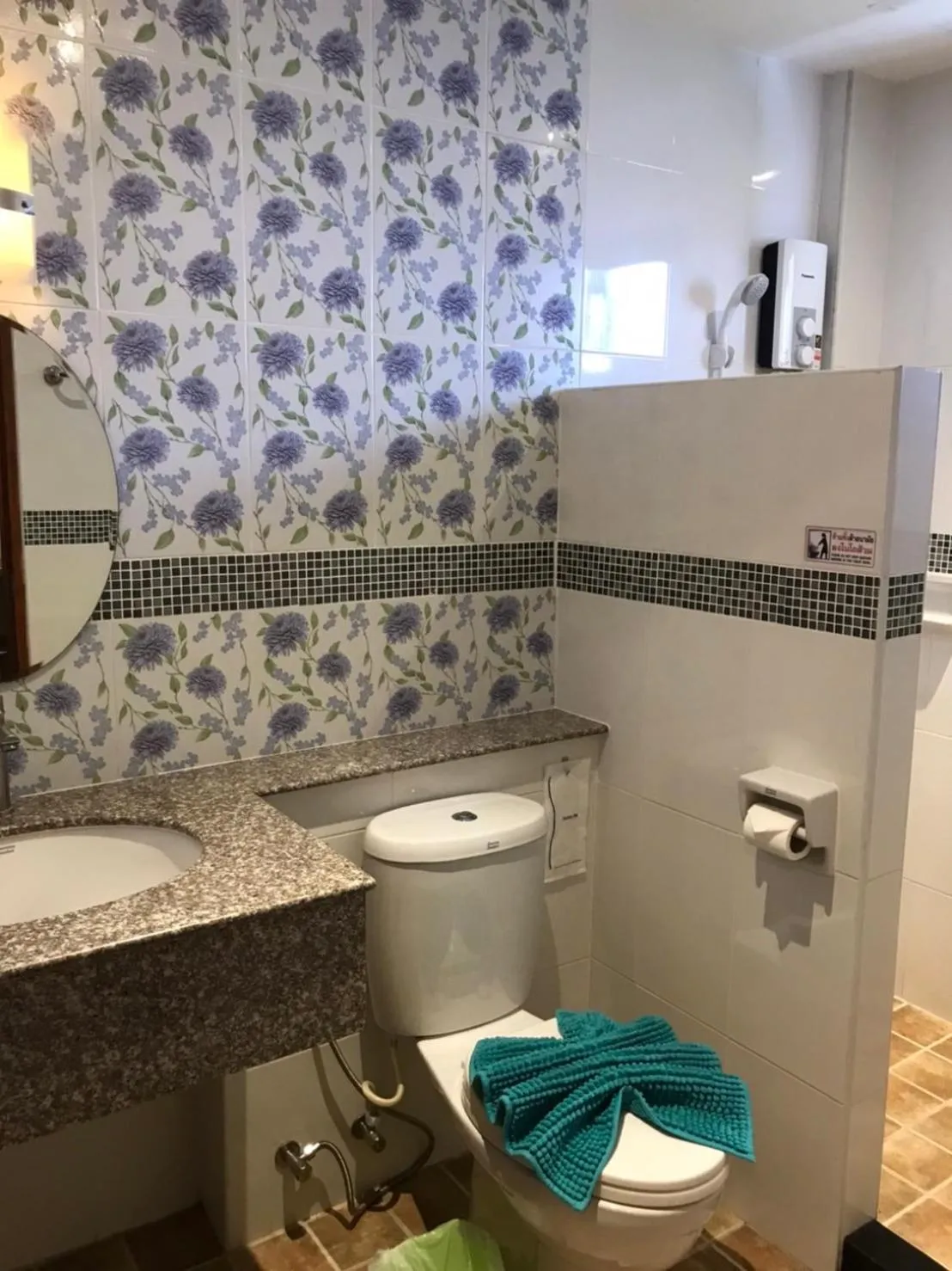 Toilet in DD Residence Sai5 Salaya ห้องพัก ดีดี สาย5 ศาลายา