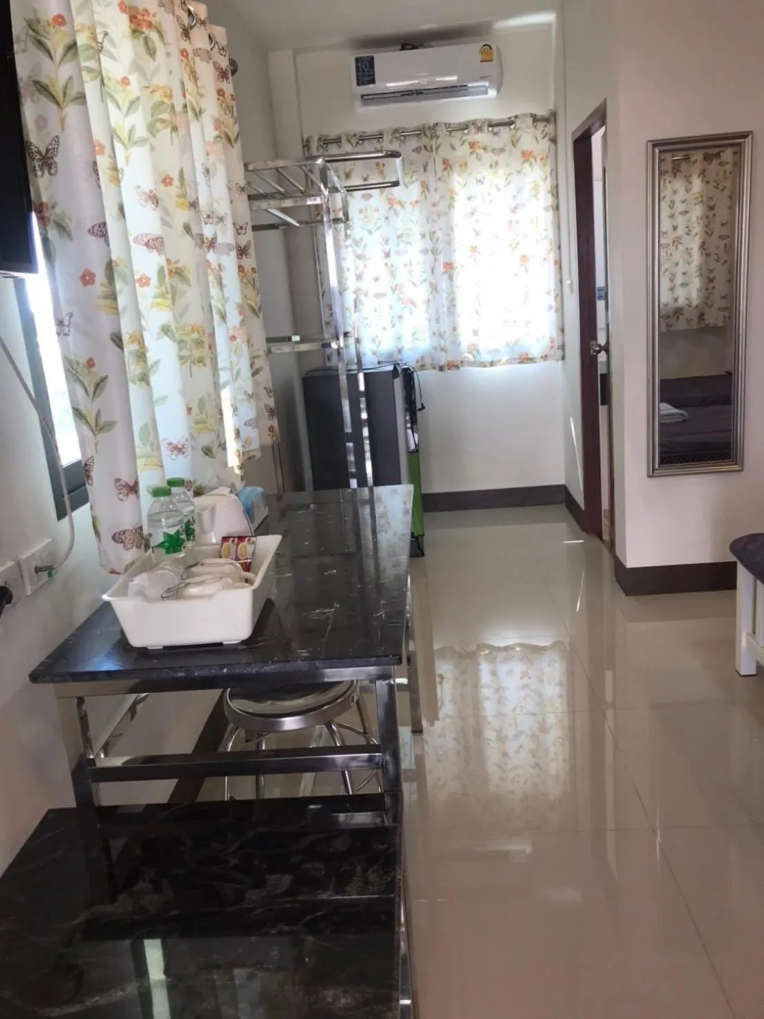 air conditioner in DD Residence Sai5 Salaya ห้องพัก ดีดี สาย5 ศาลายา