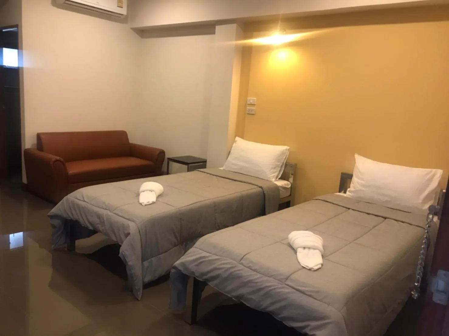 Bed in DD Residence Sai5 Salaya ห้องพัก ดีดี สาย5 ศาลายา