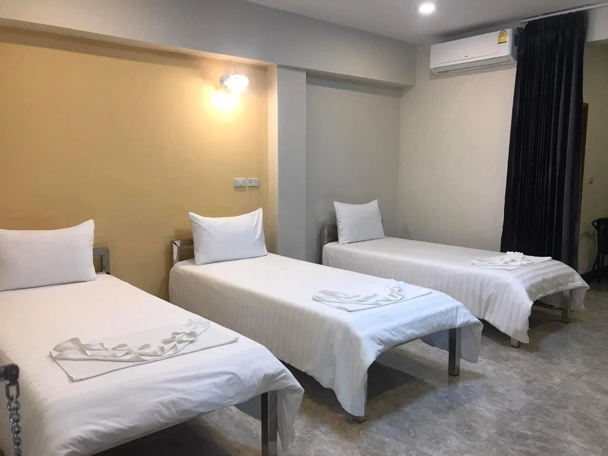 Bed in DD Residence Sai5 Salaya ห้องพัก ดีดี สาย5 ศาลายา