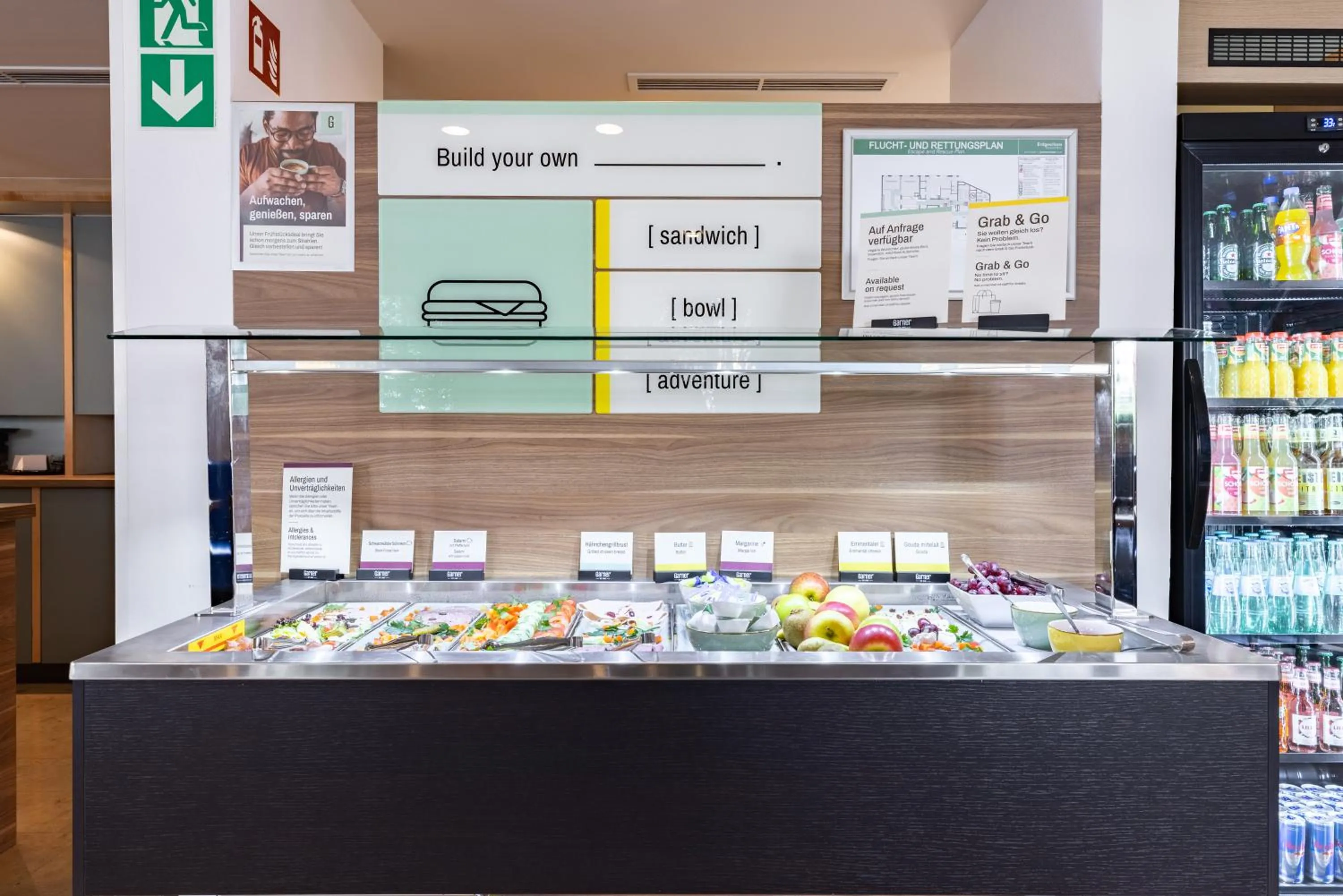 Buffet breakfast in Garner Hotel Stuttgart City Centre by IHG