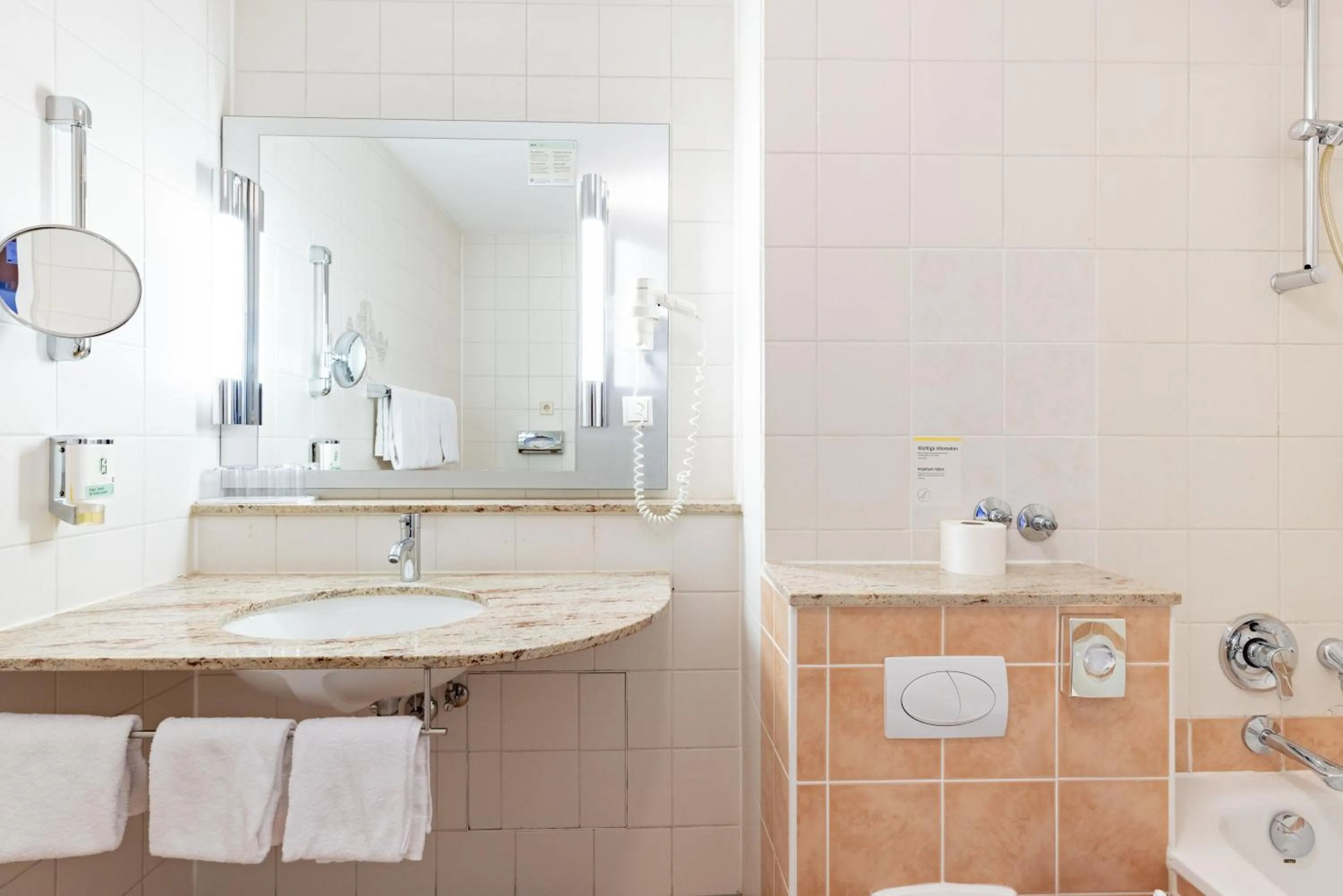 Bathroom in Garner Hotel Stuttgart City Centre by IHG