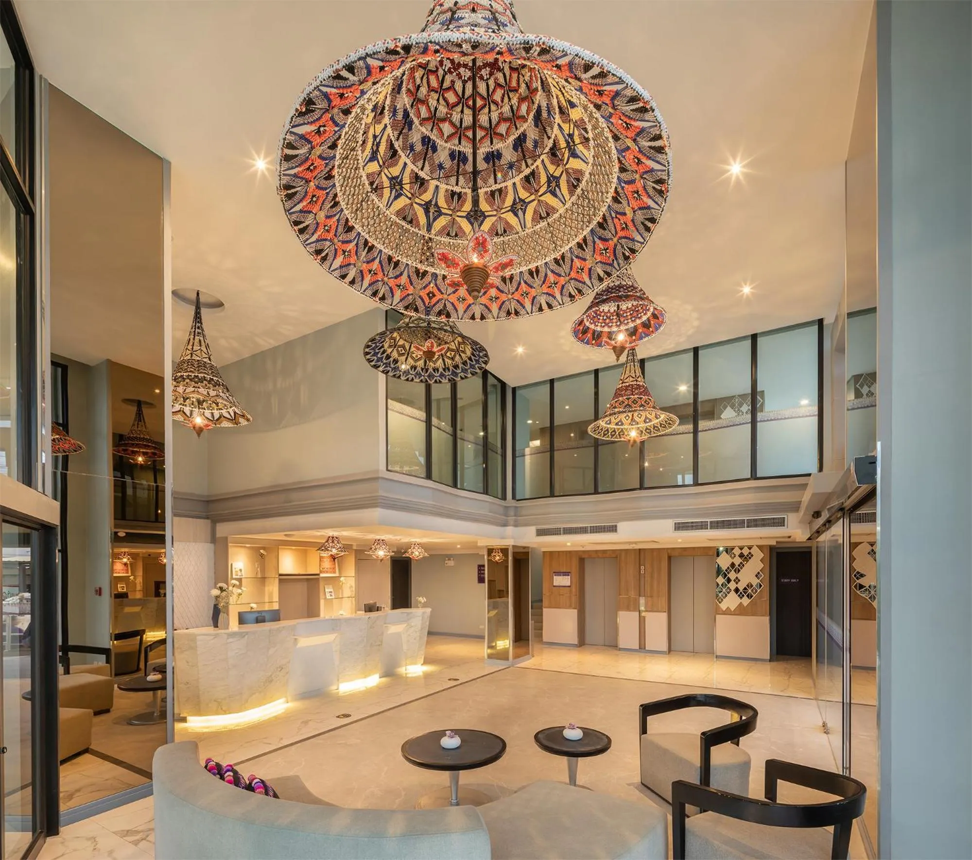 Lobby or reception in Hotel Selene Chiang Rai