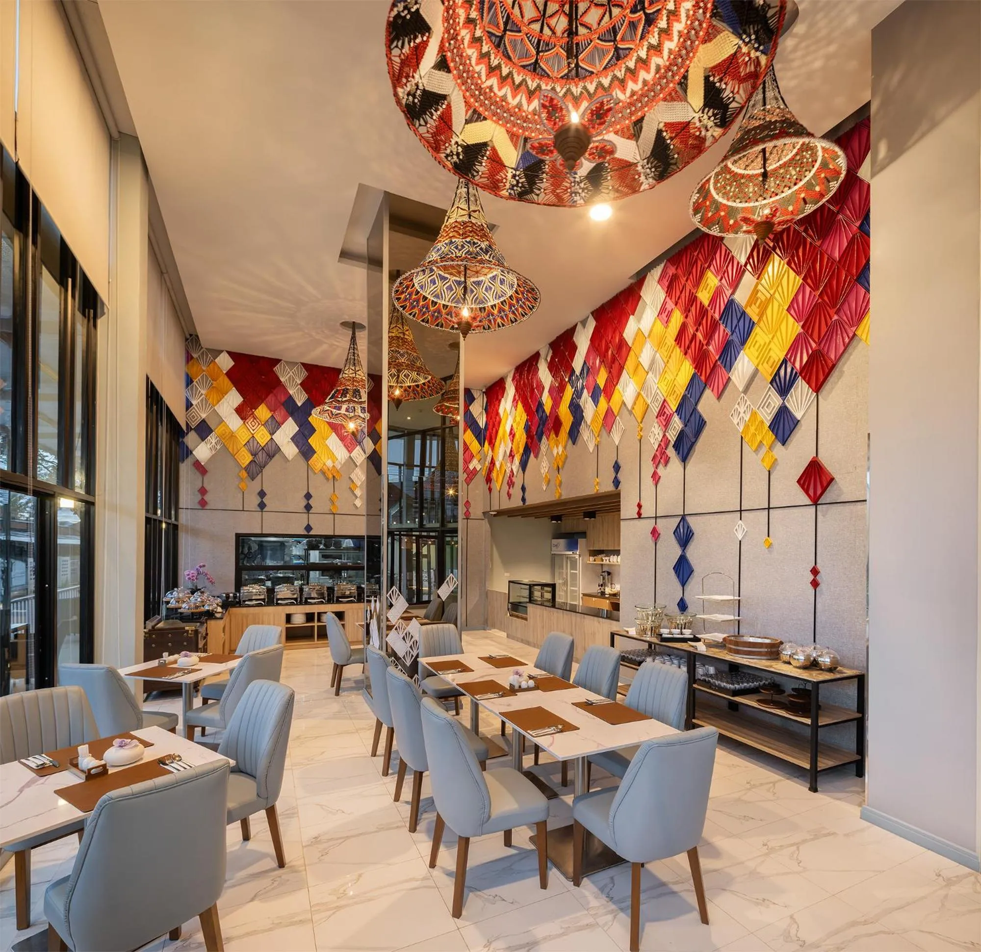 Restaurant/places to eat in Hotel Selene Chiang Rai