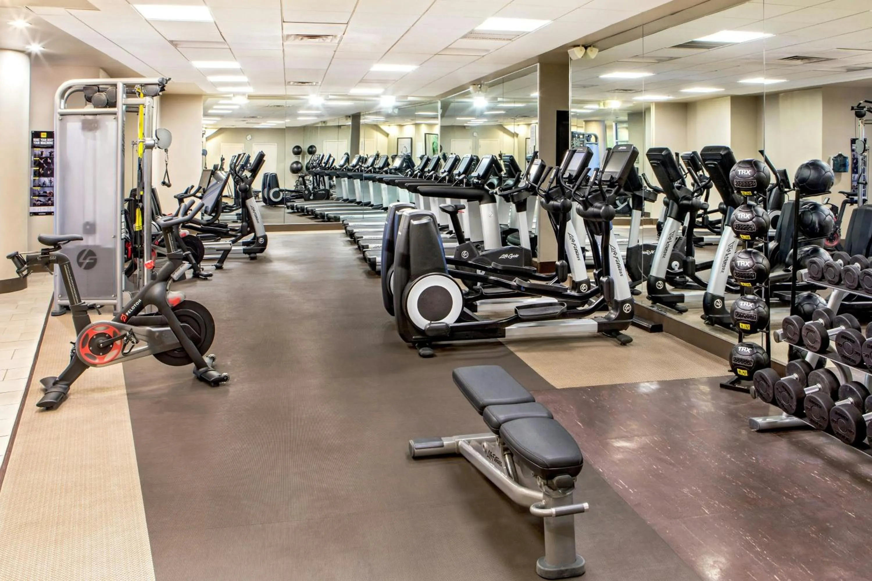 Fitness centre/facilities in The Westin Waltham Boston