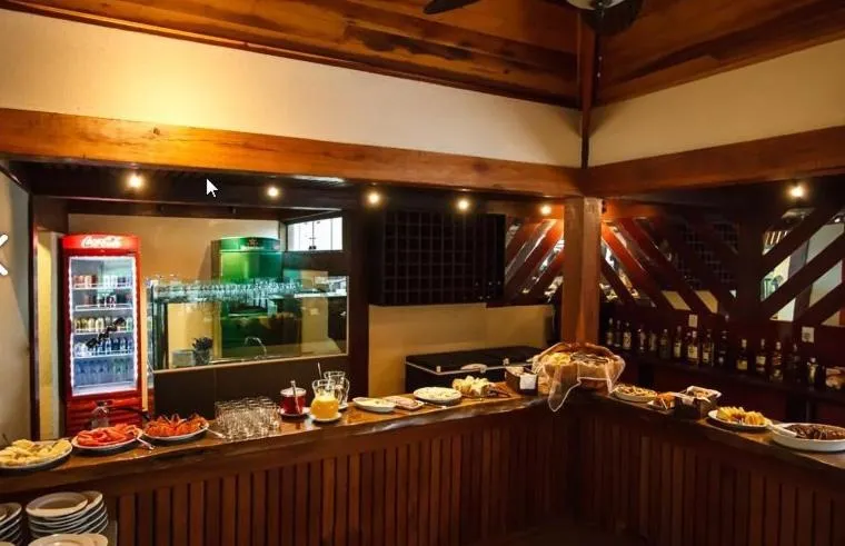 Food and drinks in Estrada Real Palace Hotel