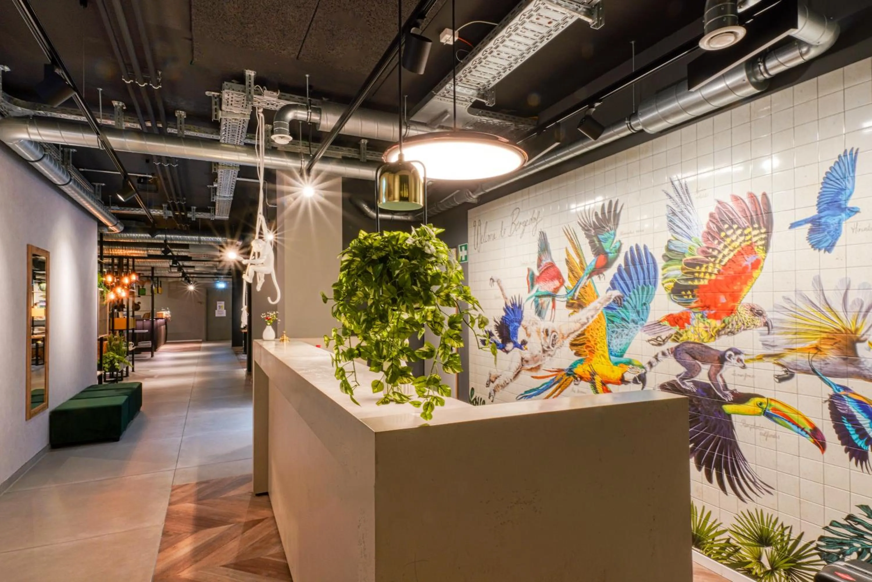 Lobby or reception in Vienna House Easy by Wyndham Hamburg Bergedorf