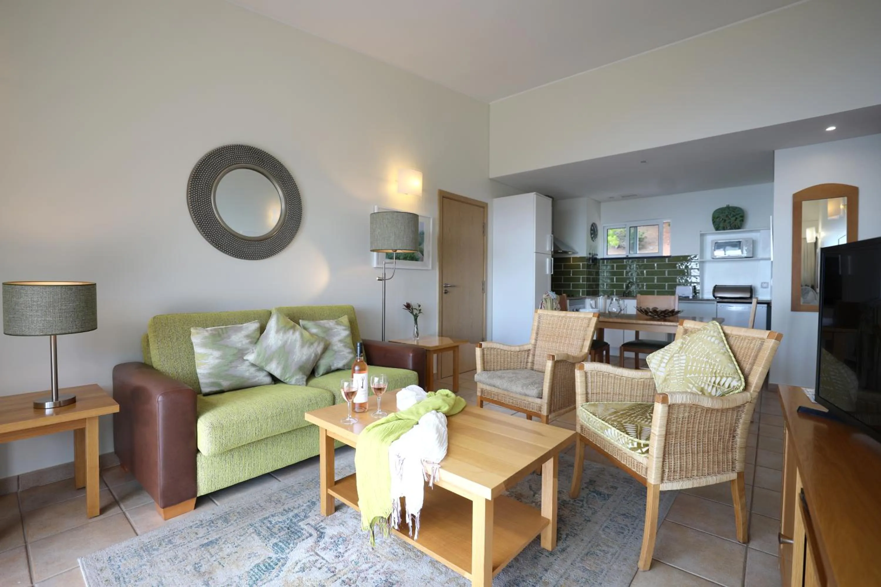 Living room in Village Cabo Girao