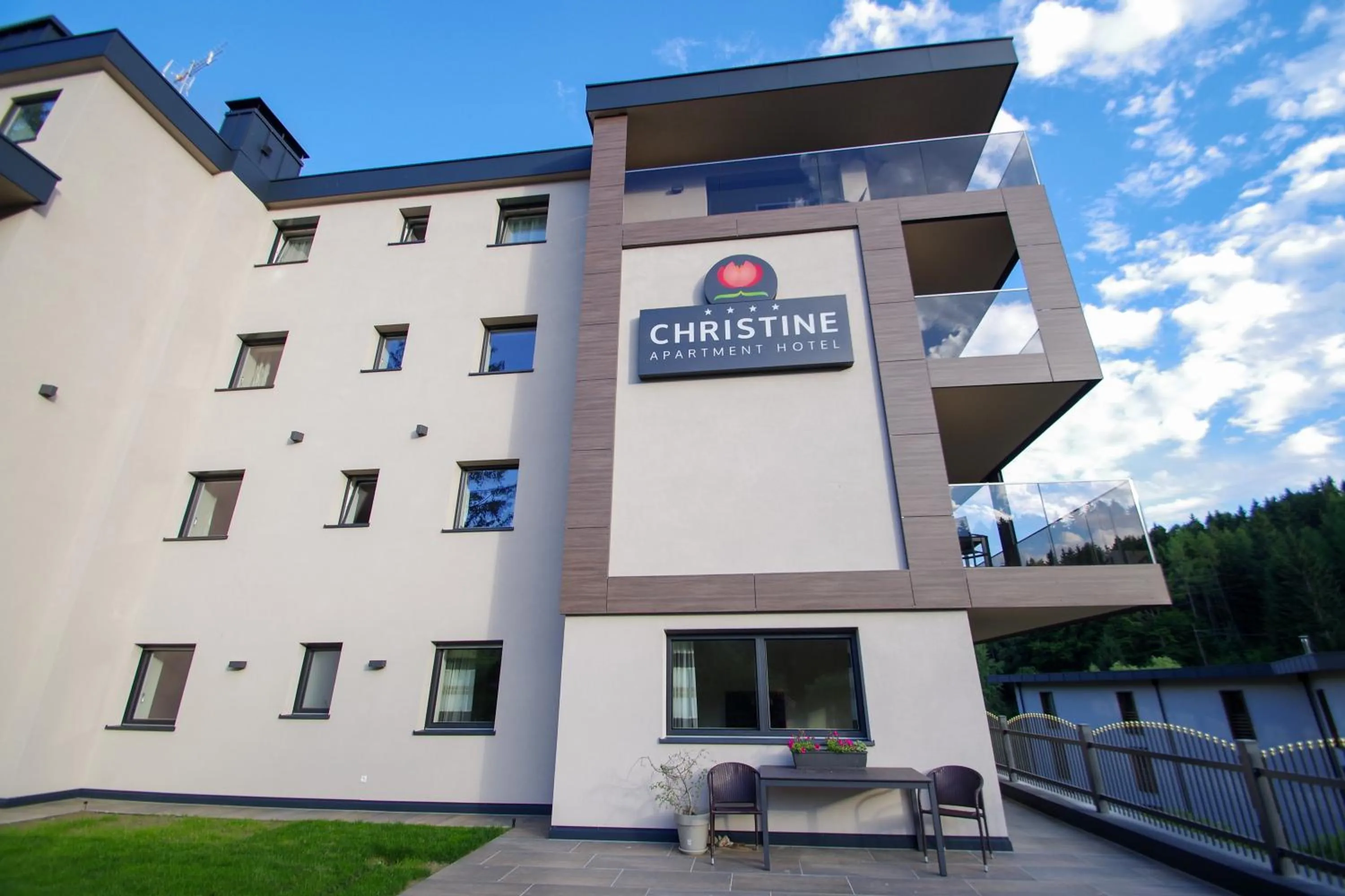 Property building in Apartment Hotel Christine