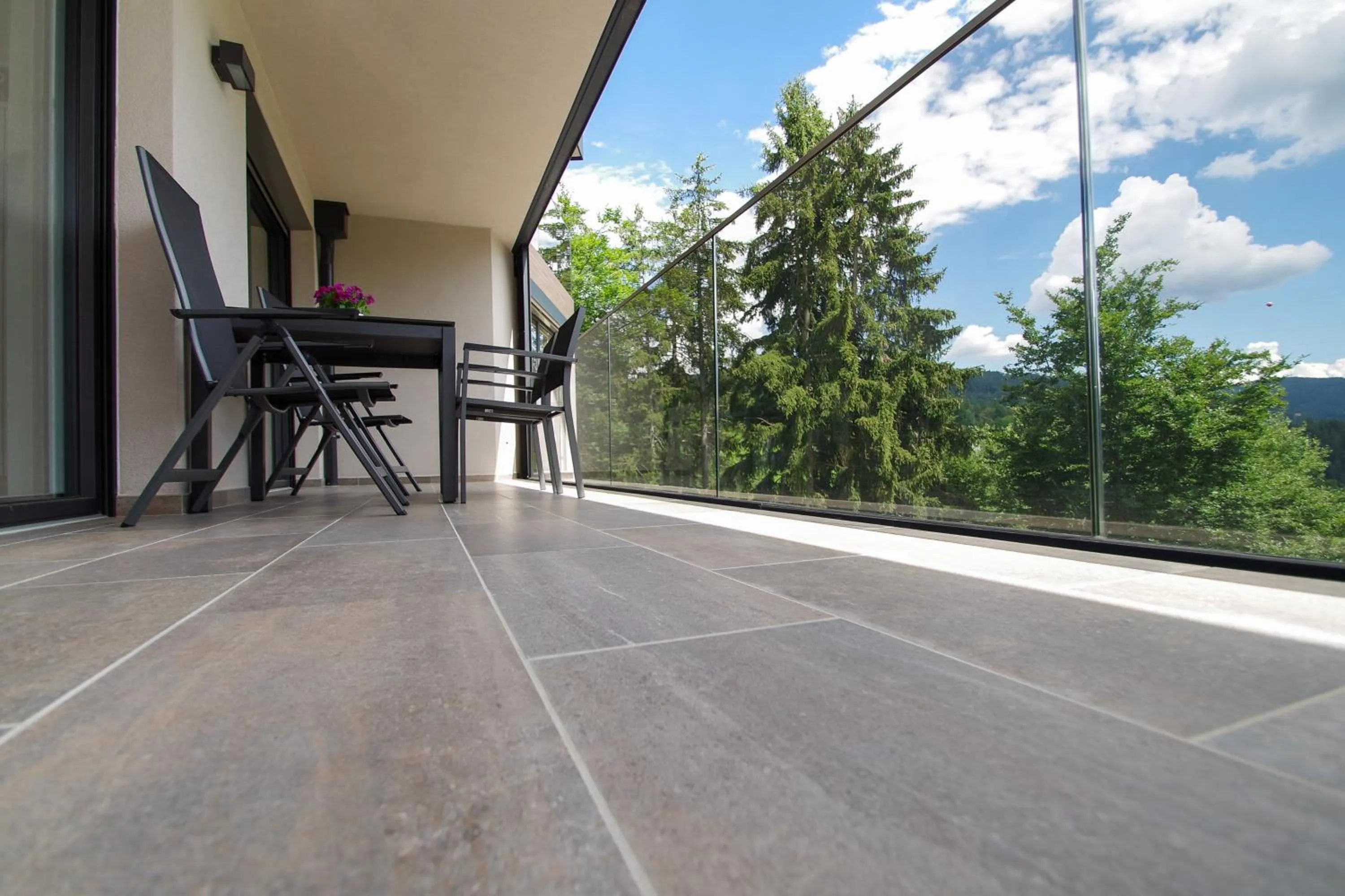 Balcony/Terrace in Apartment Hotel Christine