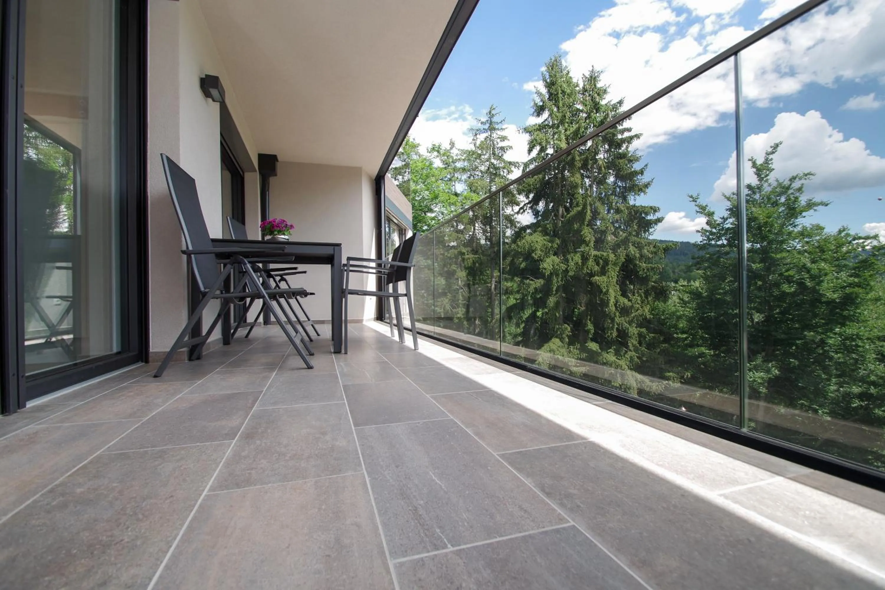 Balcony/Terrace in Apartment Hotel Christine