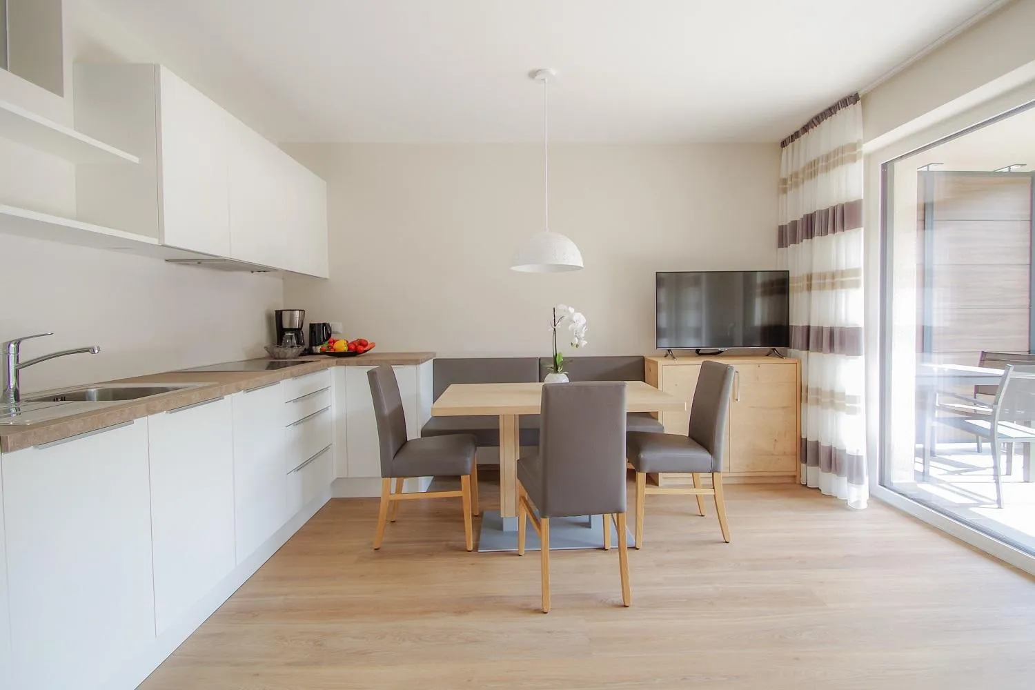 Decorative detail in Apartment Hotel Christine