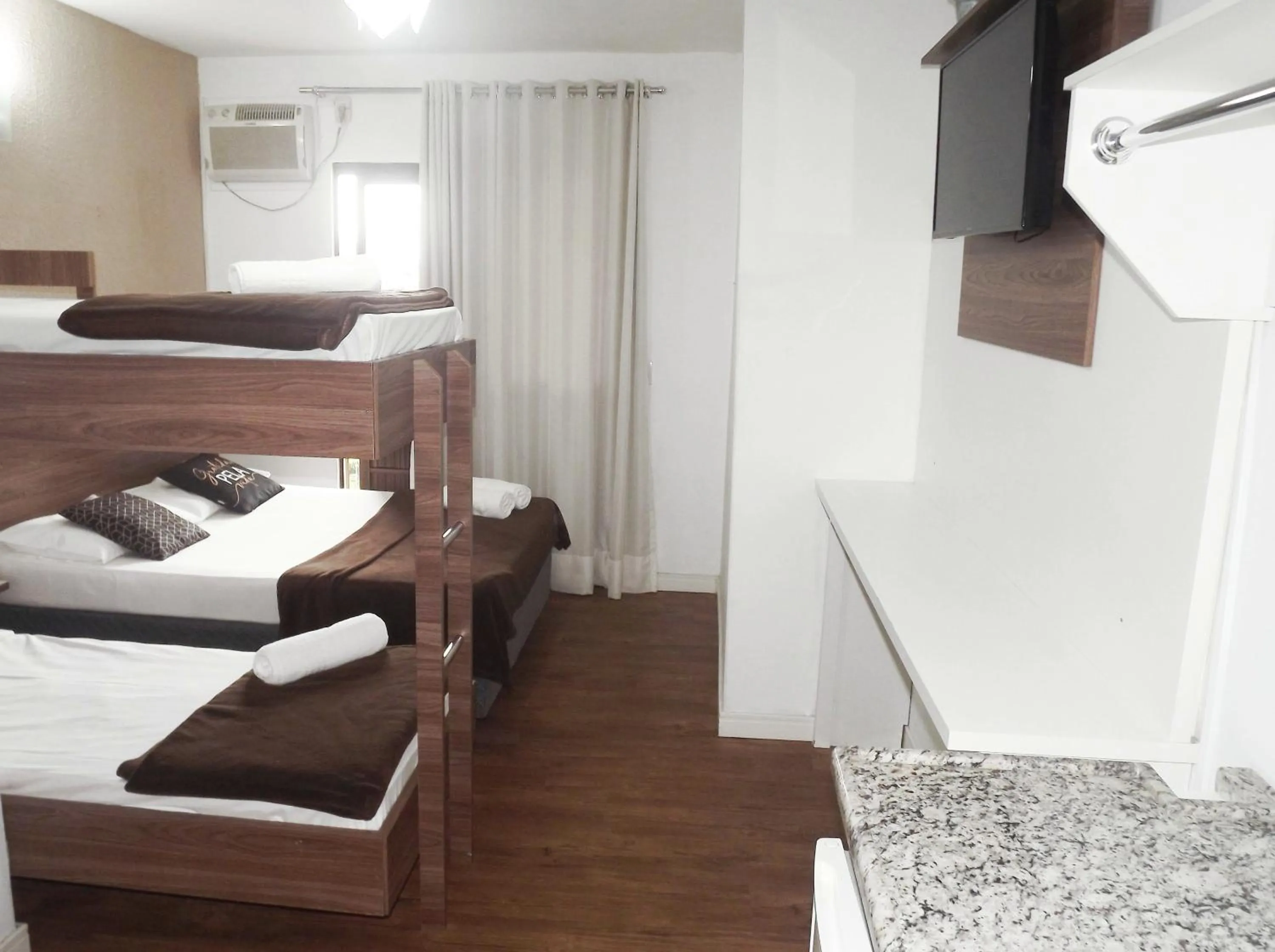 Bed in Pousada do Pescador