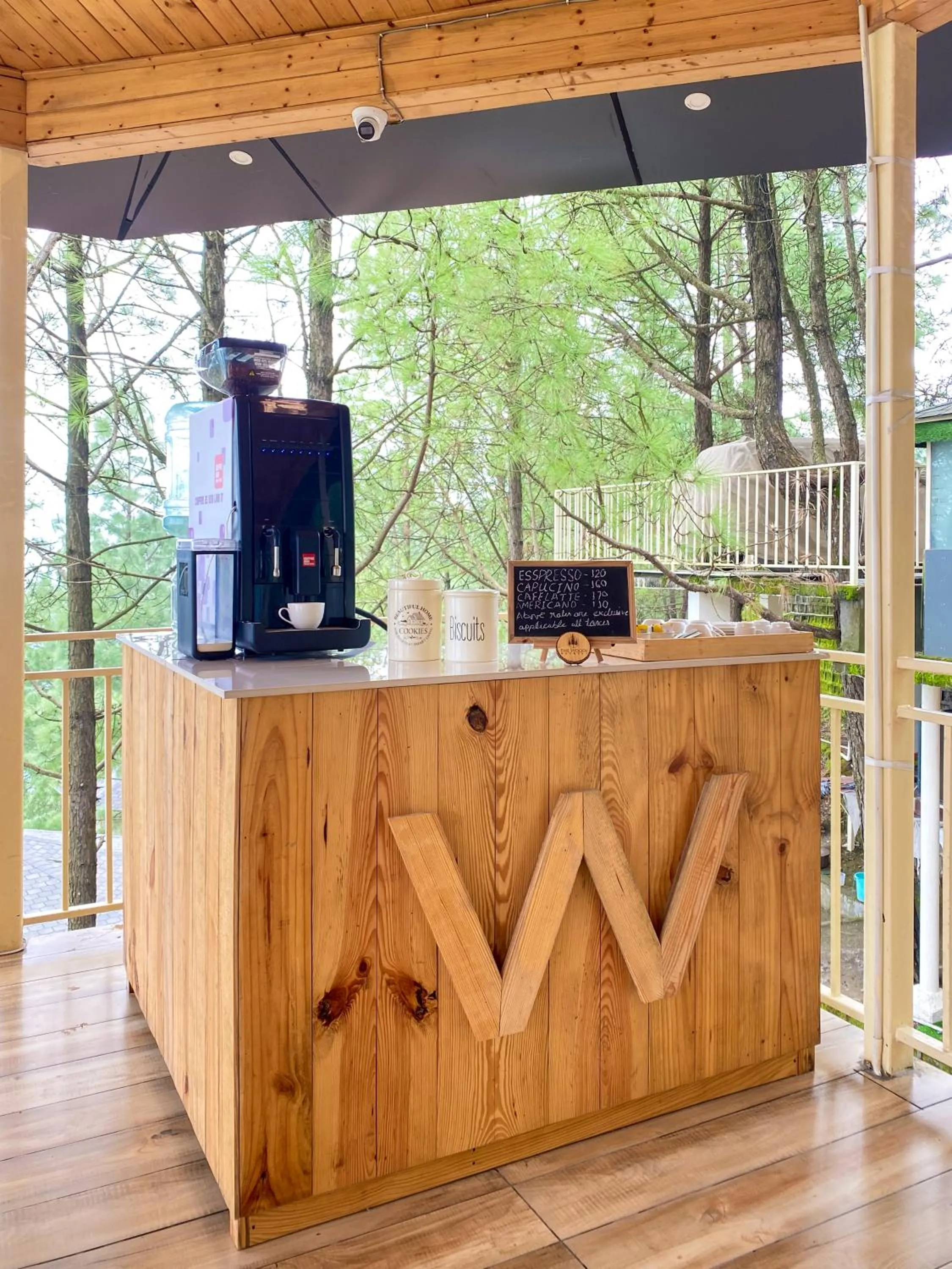 Coffee/tea facilities in The Woods Retreat