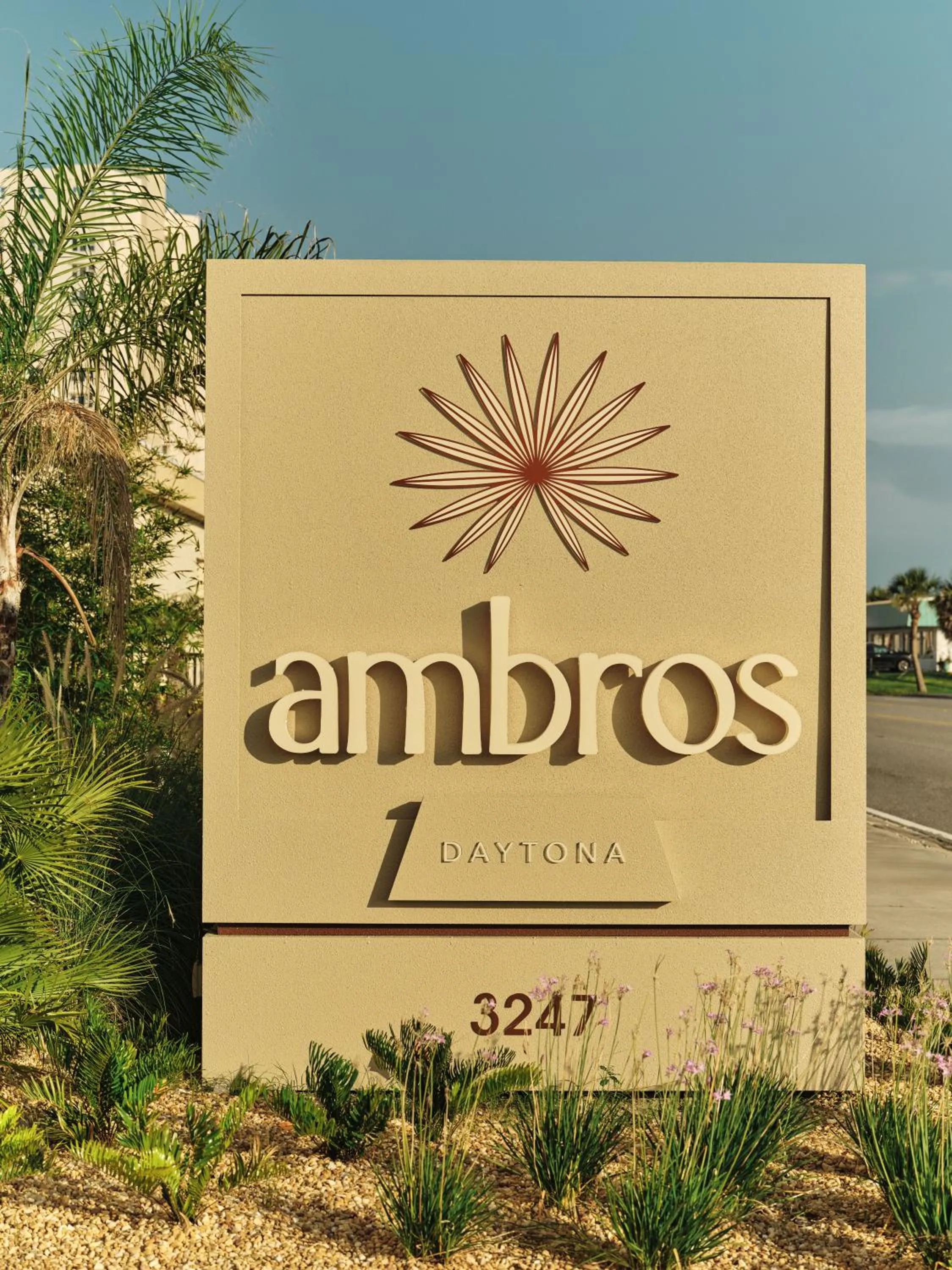 Property logo or sign in Ambros Daytona
