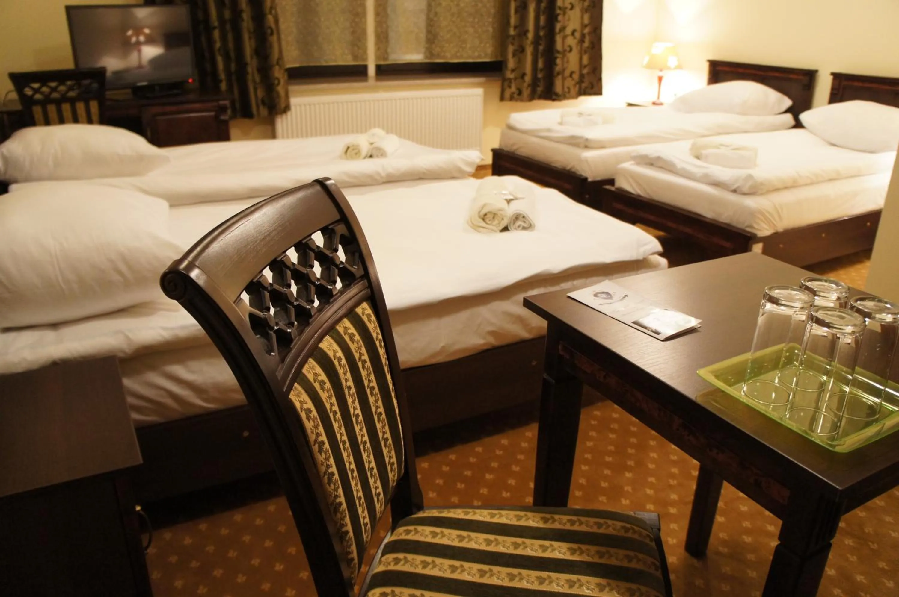 Decorative detail, Bed in Dworska Elektrownia