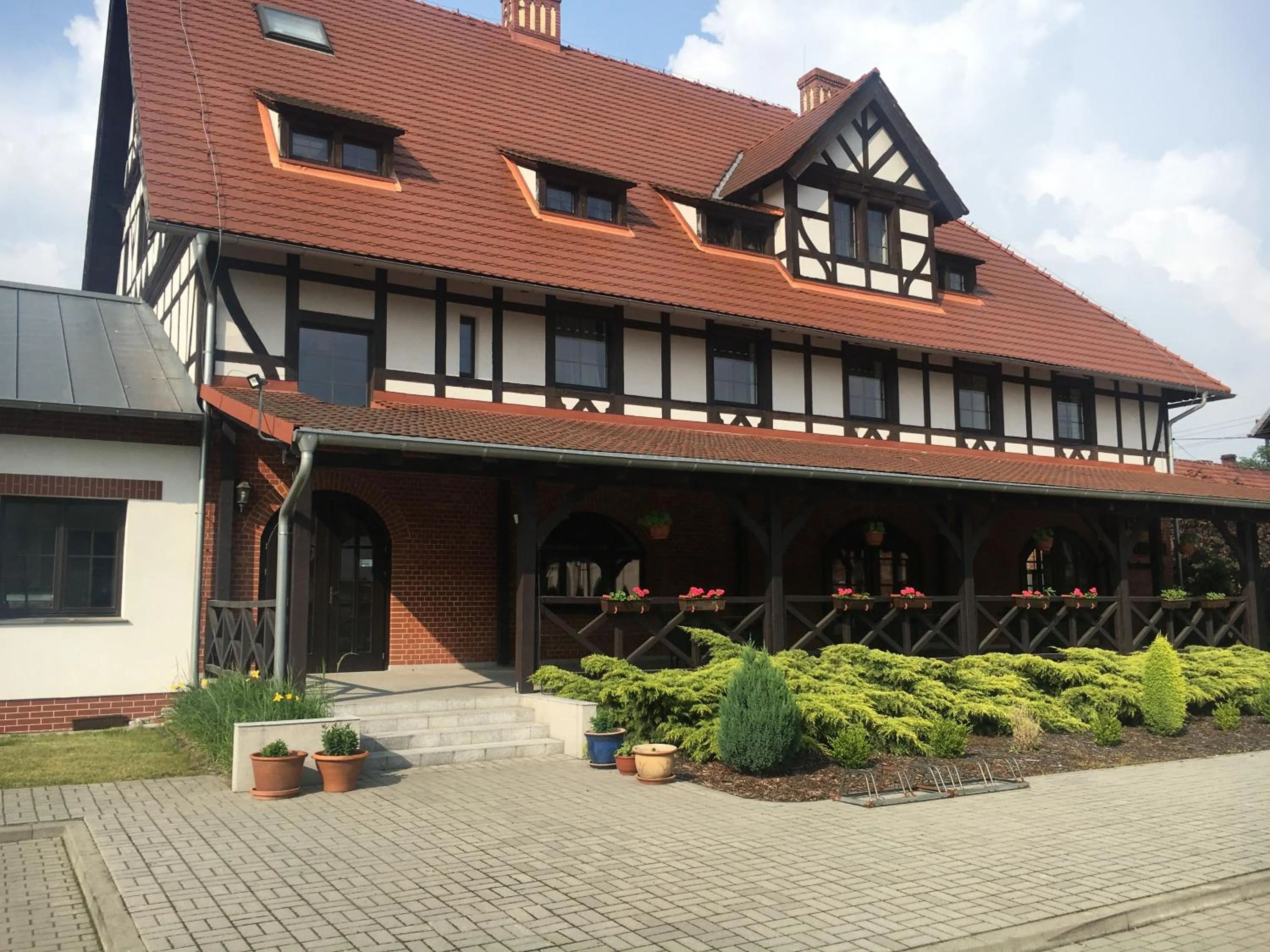 Facade/entrance in Dworska Elektrownia