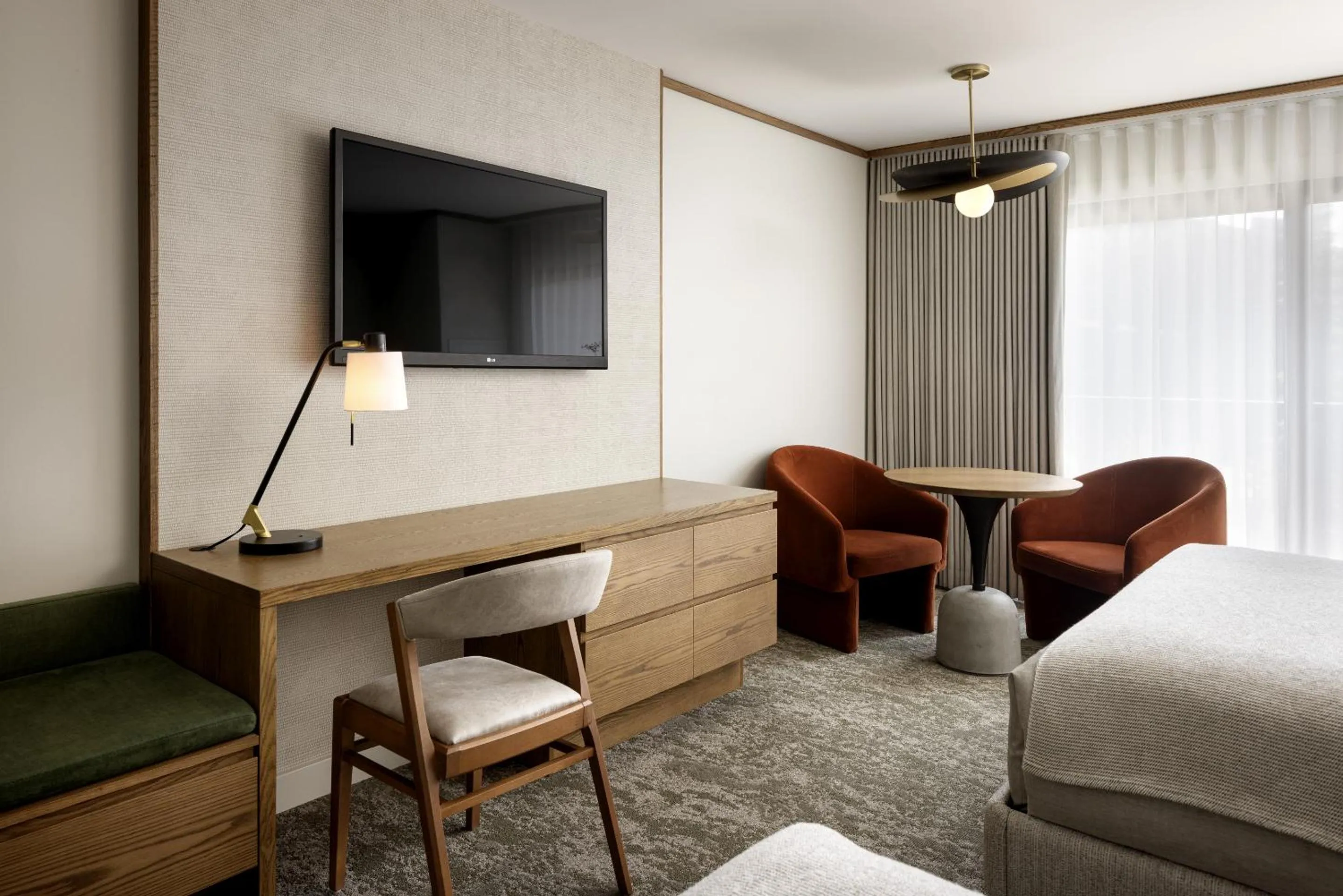 furniture, Bed in Banff Park Lodge