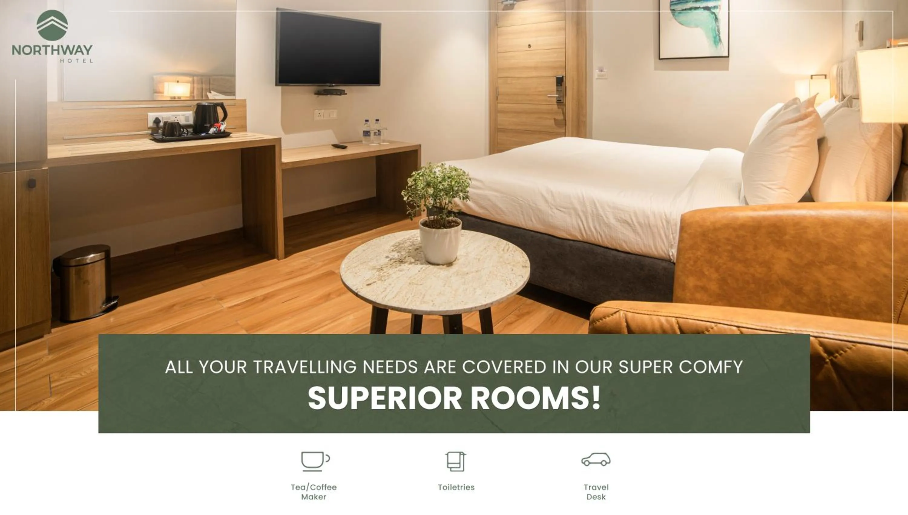 Bedroom, Bed in Northway Hotel