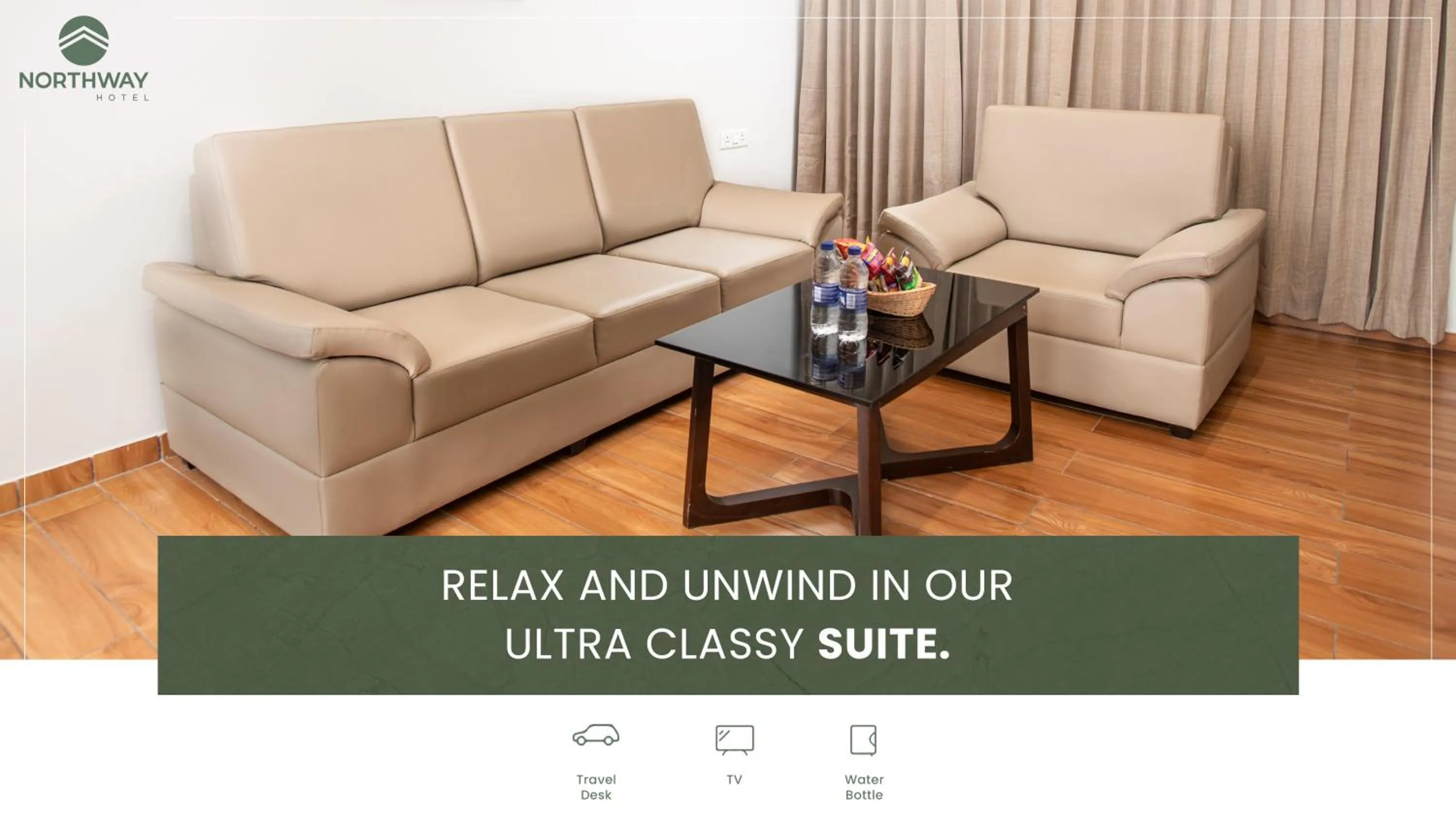 Living room in Northway Hotel