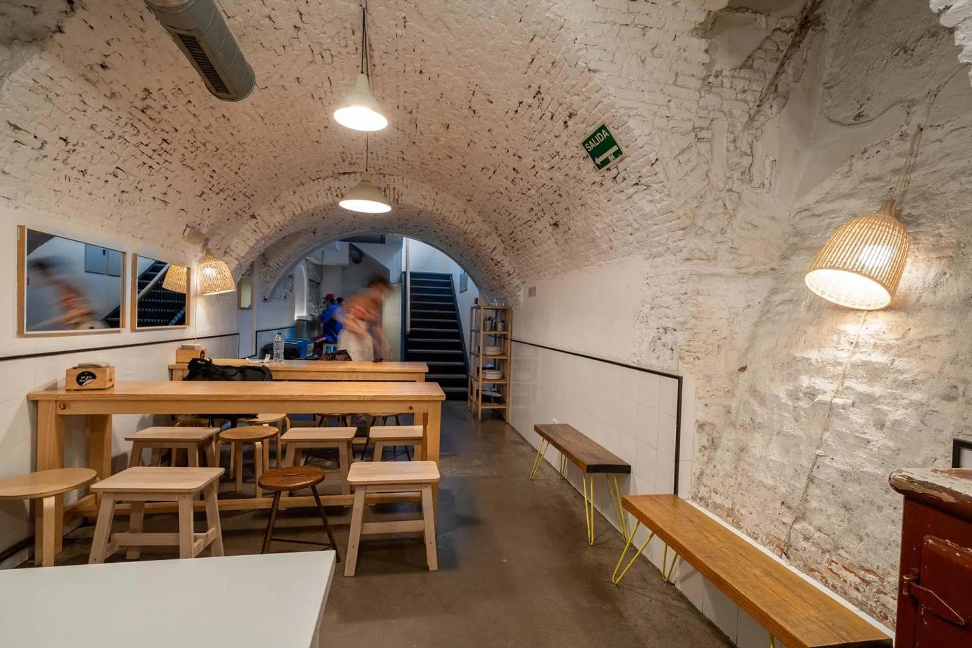 Seating area in The Hat Madrid