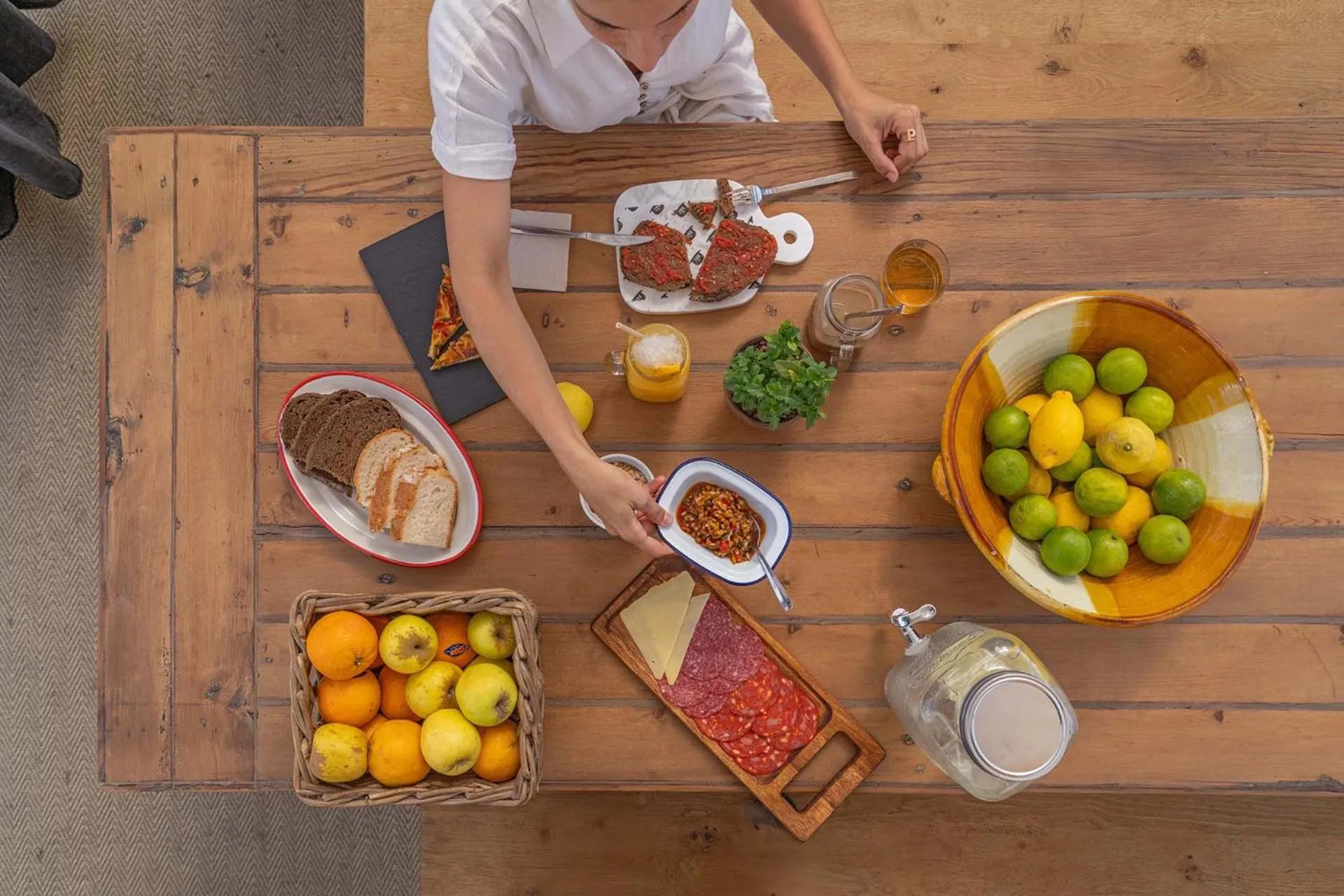 Buffet breakfast in The Hat Madrid