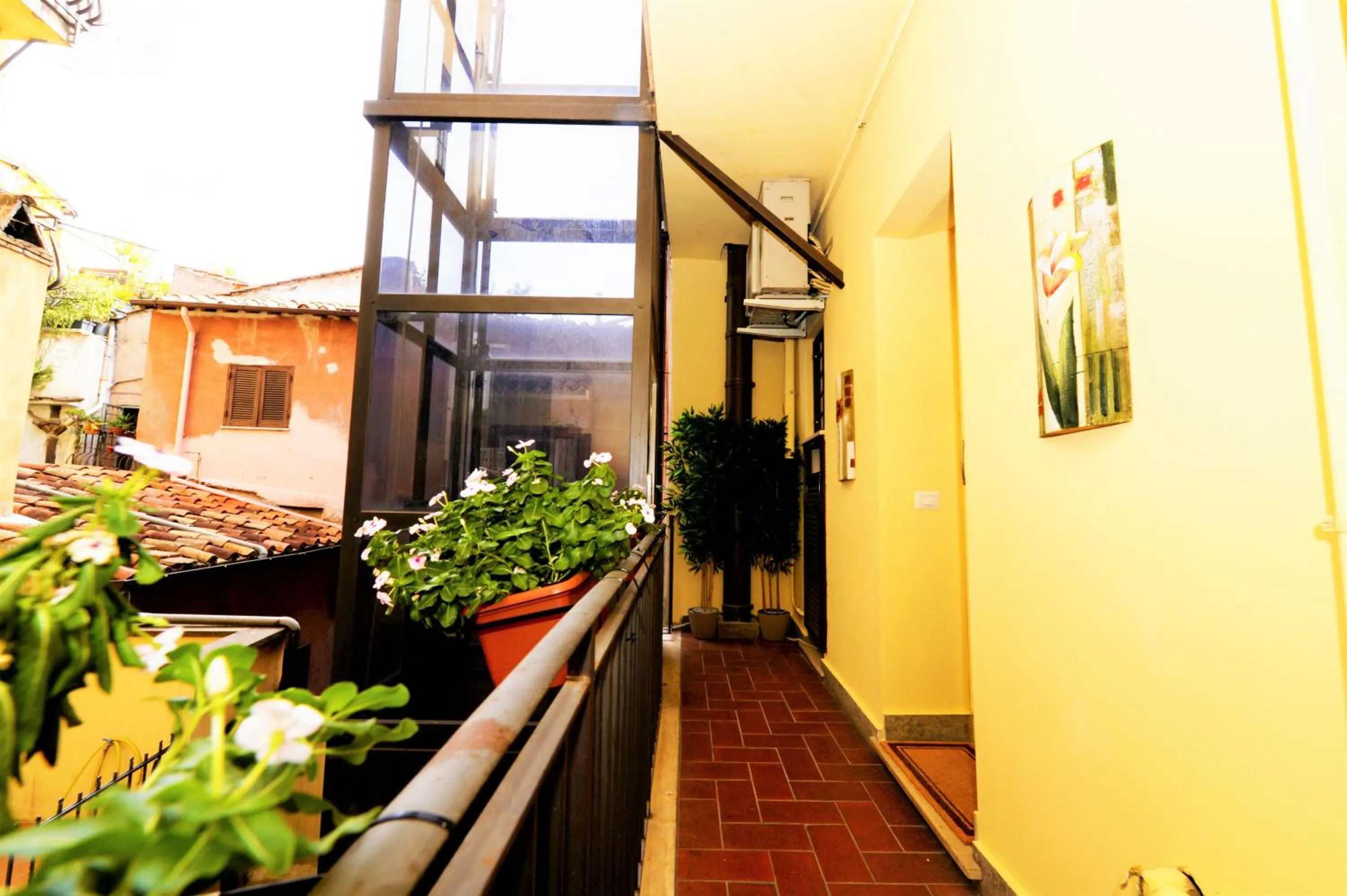 Facade/entrance in Campo De Fiori Relais