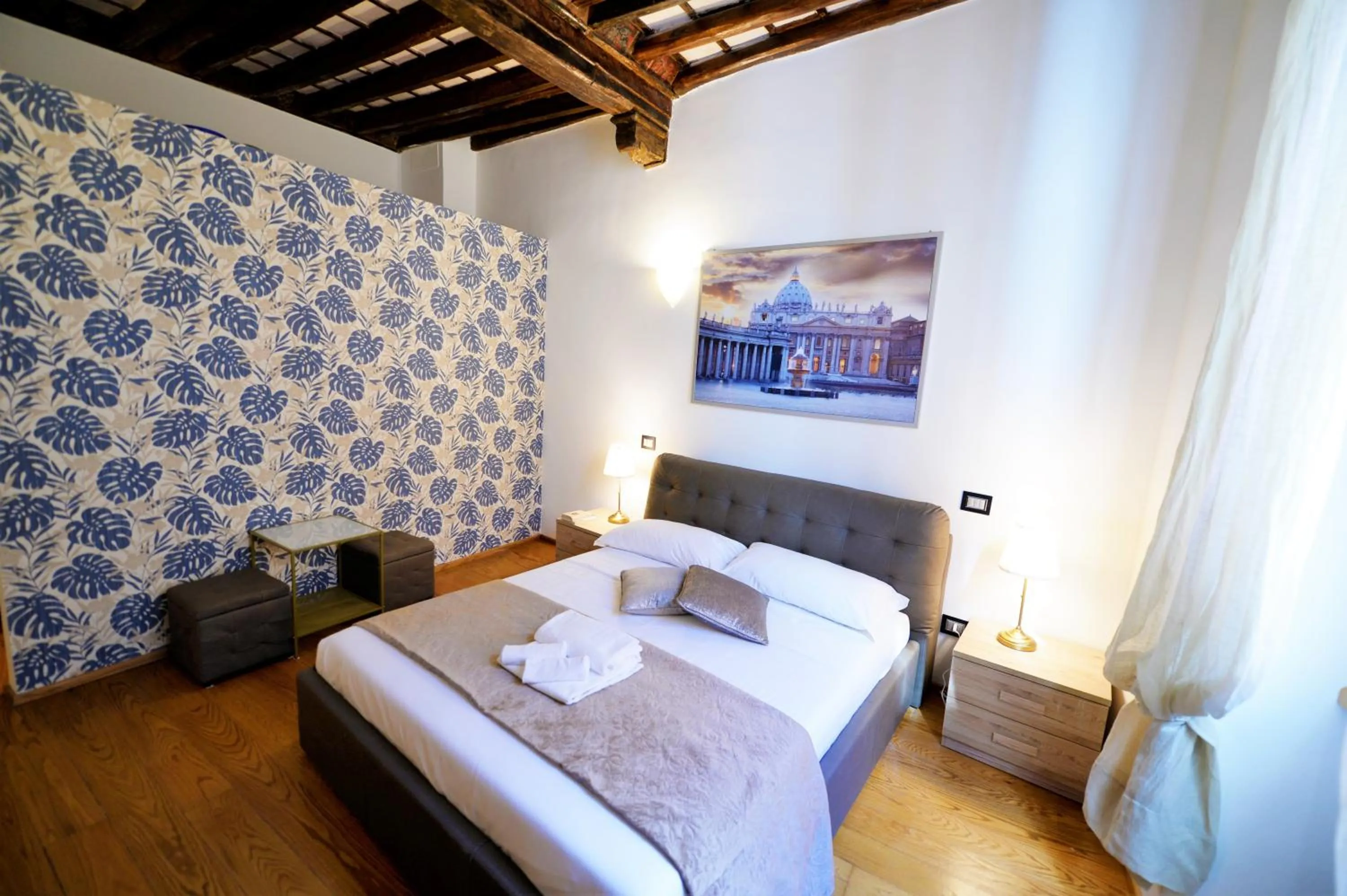 Bedroom, Bed in Campo De Fiori Relais