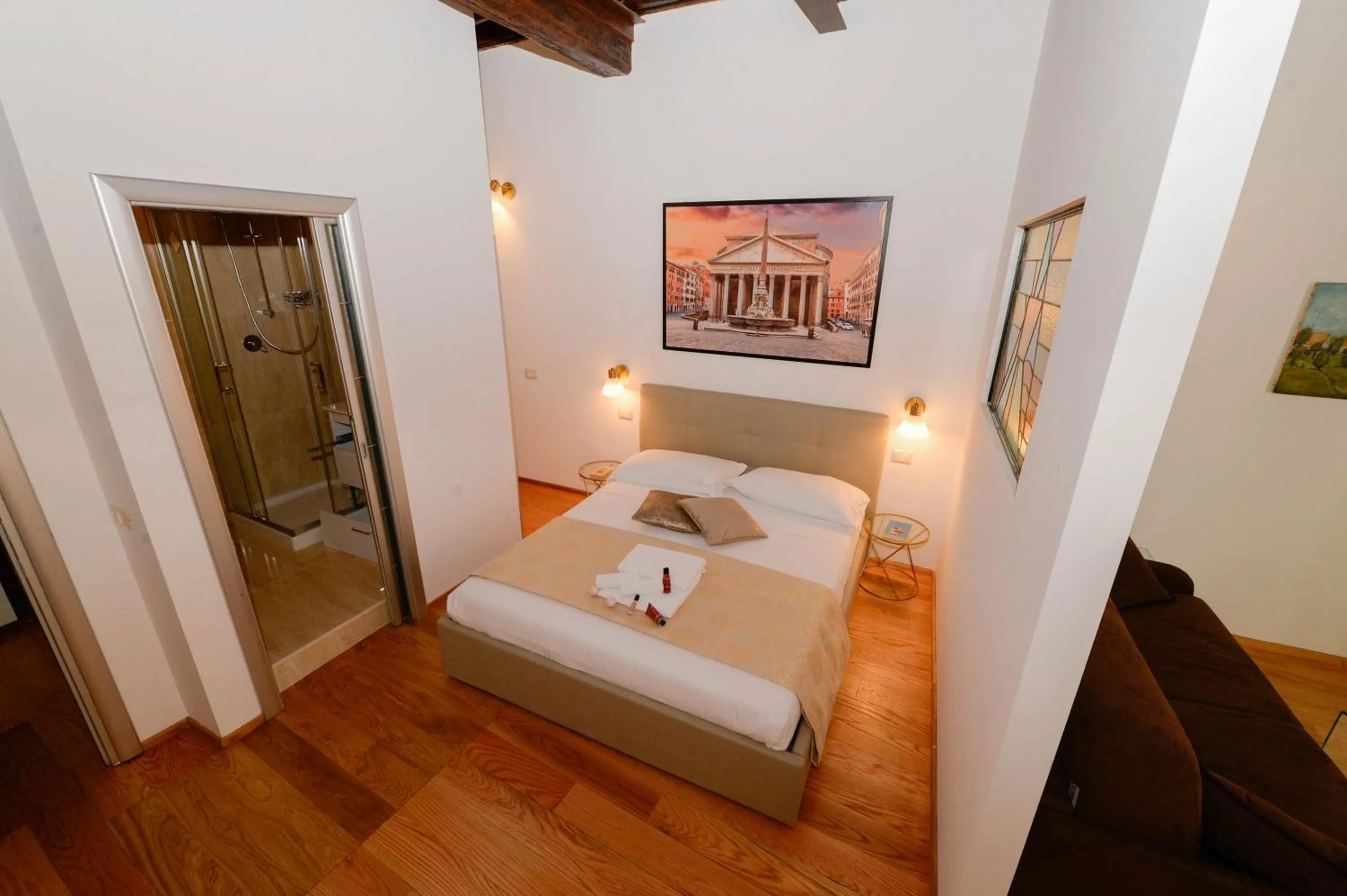 Bedroom, Bed in Campo De Fiori Relais