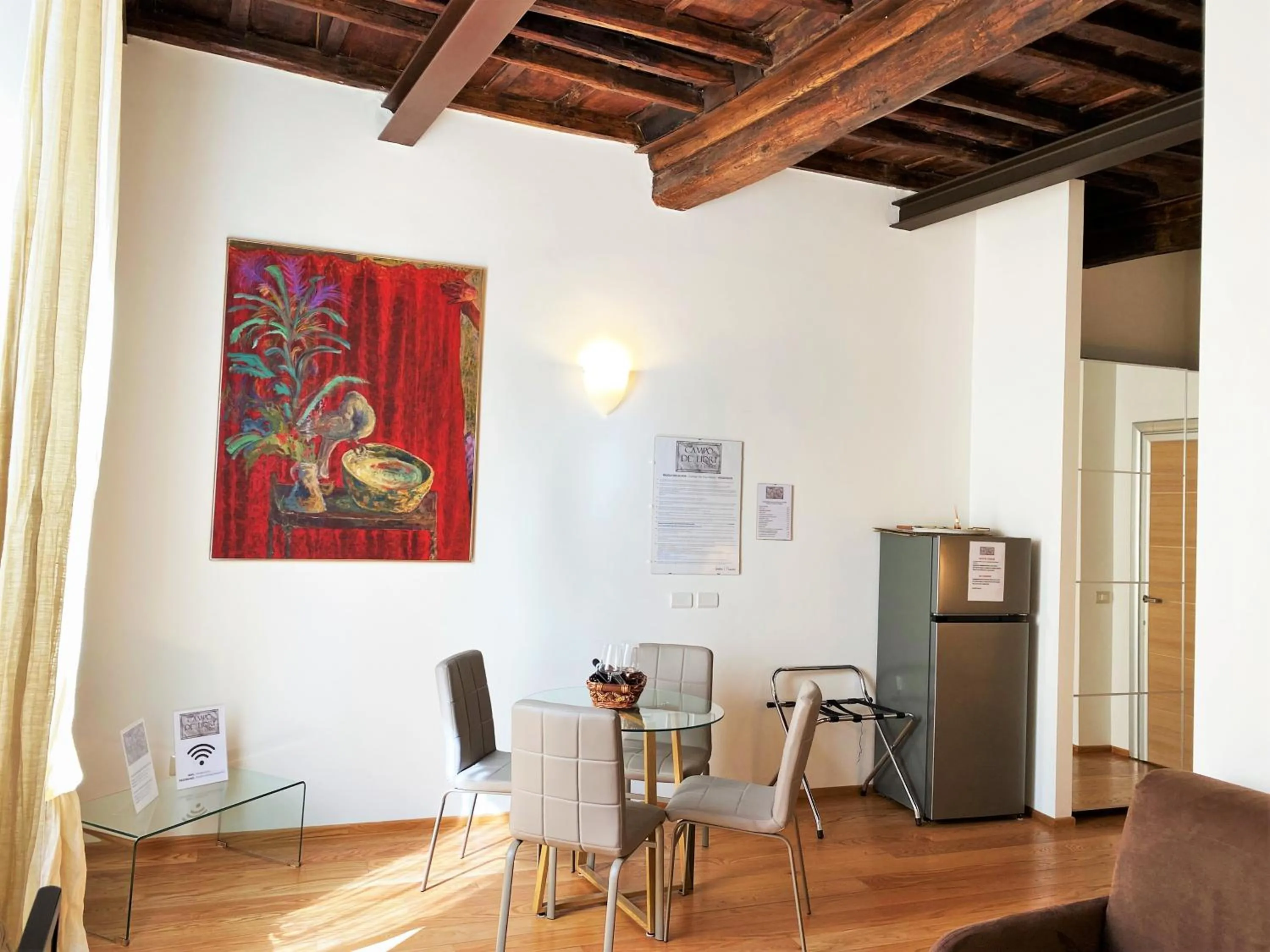 Seating area in Campo De Fiori Relais