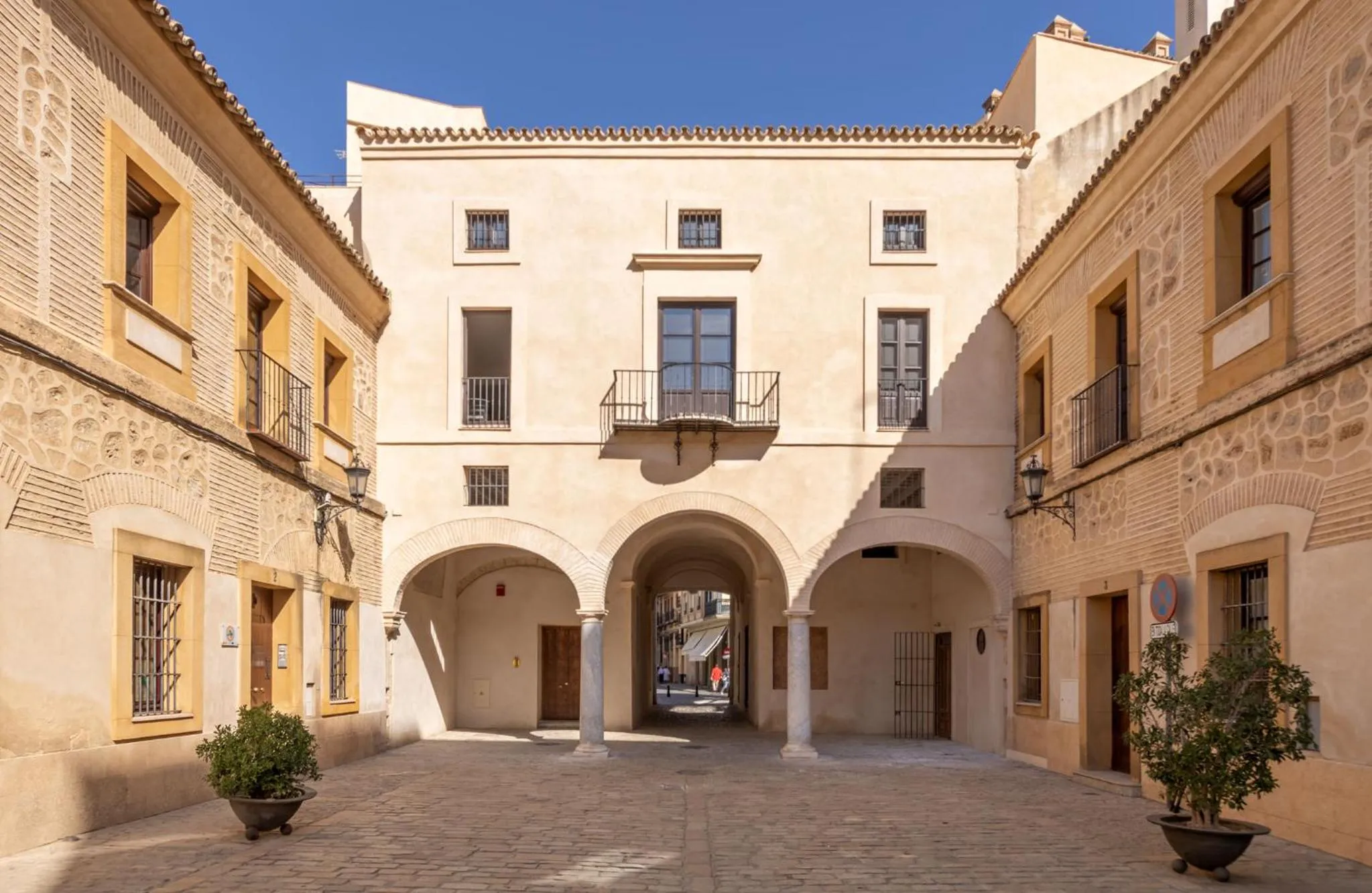 Facade/entrance in Casa de la Moneda Residences Sevilla