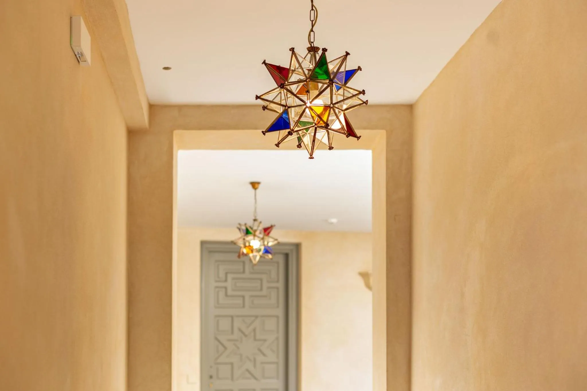 Decorative detail in Casa de la Moneda Residences Sevilla