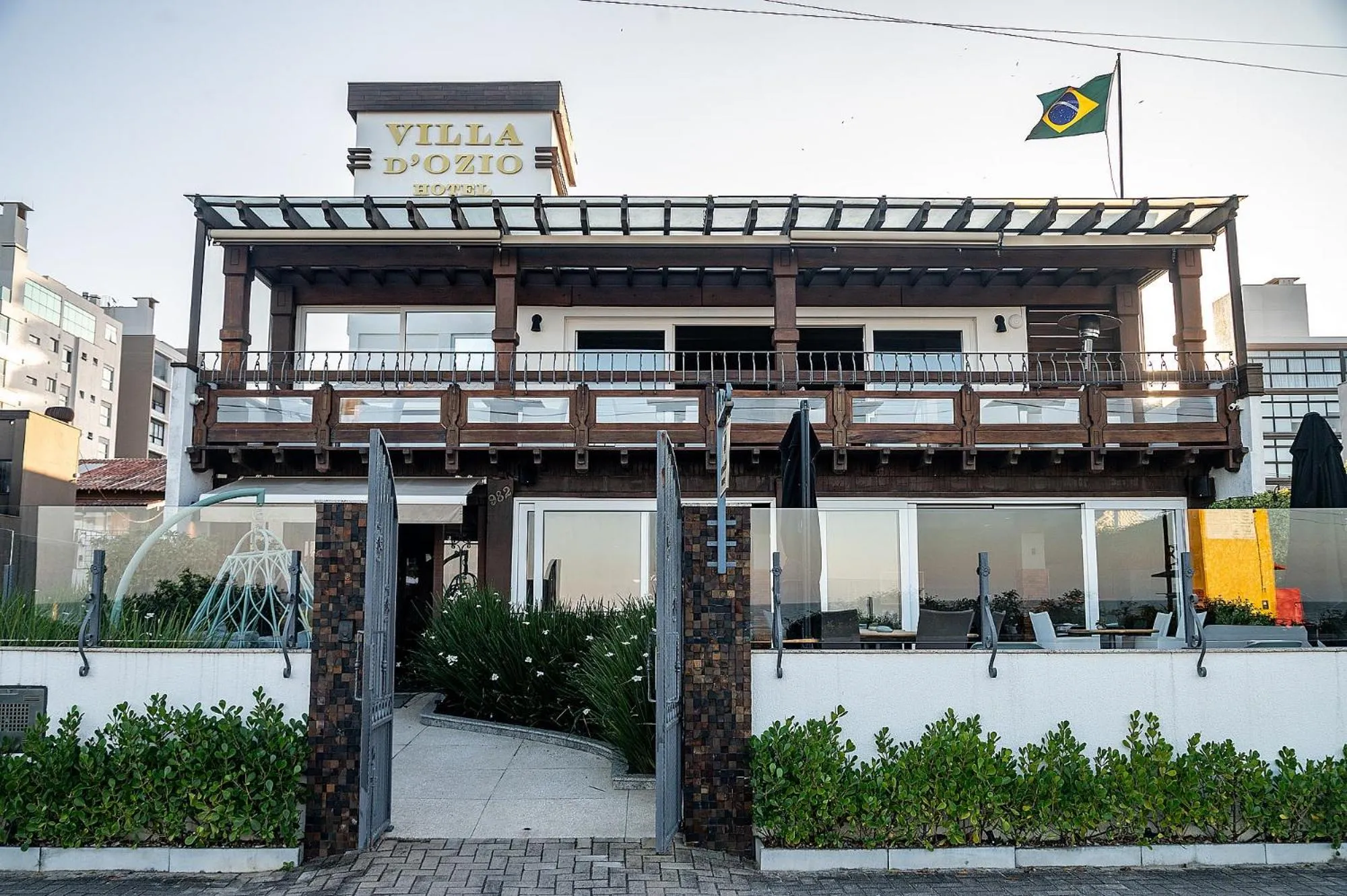 Property building in Villa d'Ozio Hotel e Cucina