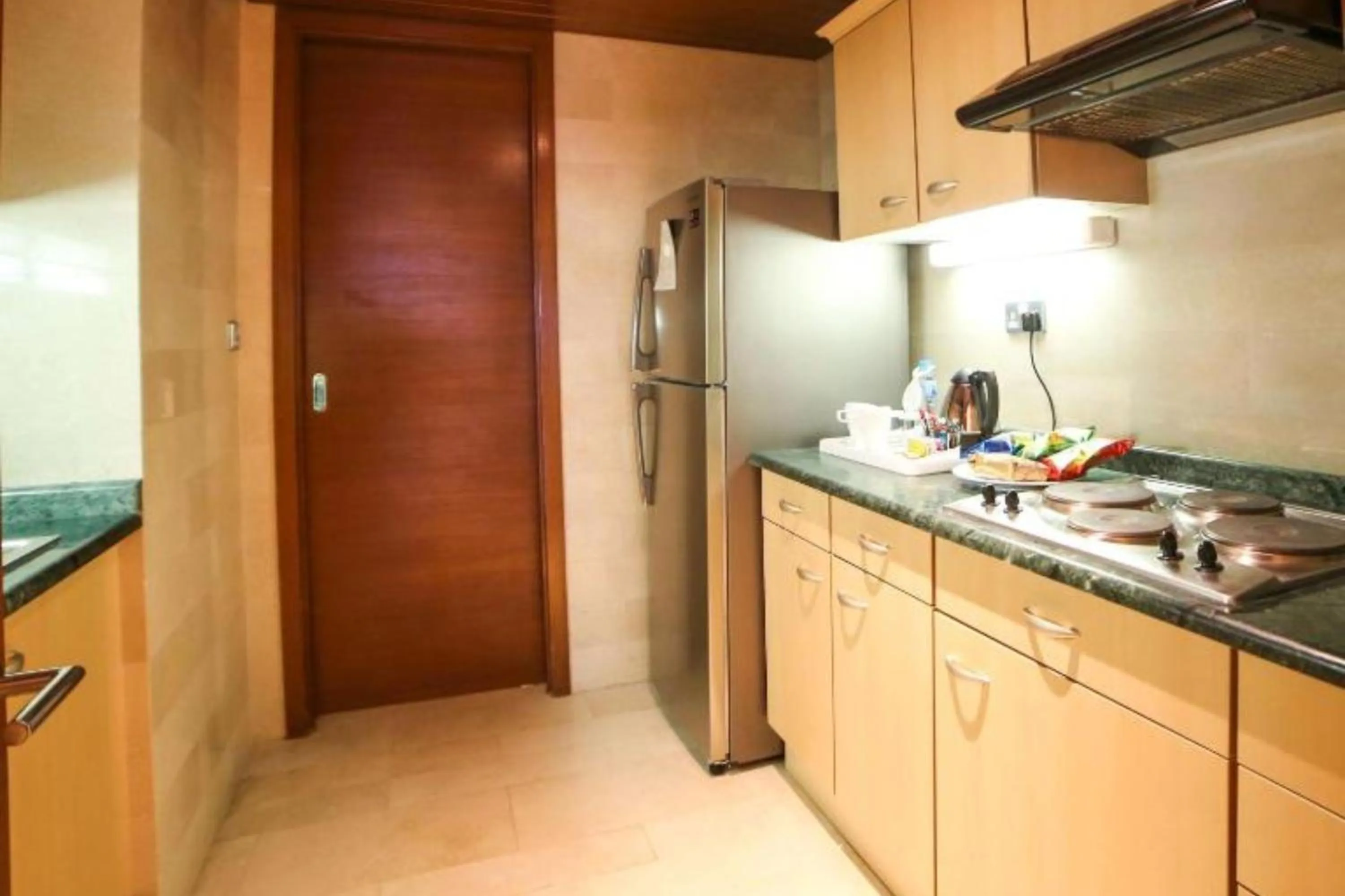 Kitchen or kitchenette, Kitchen/Kitchenette in Hilton Kuwait Resort