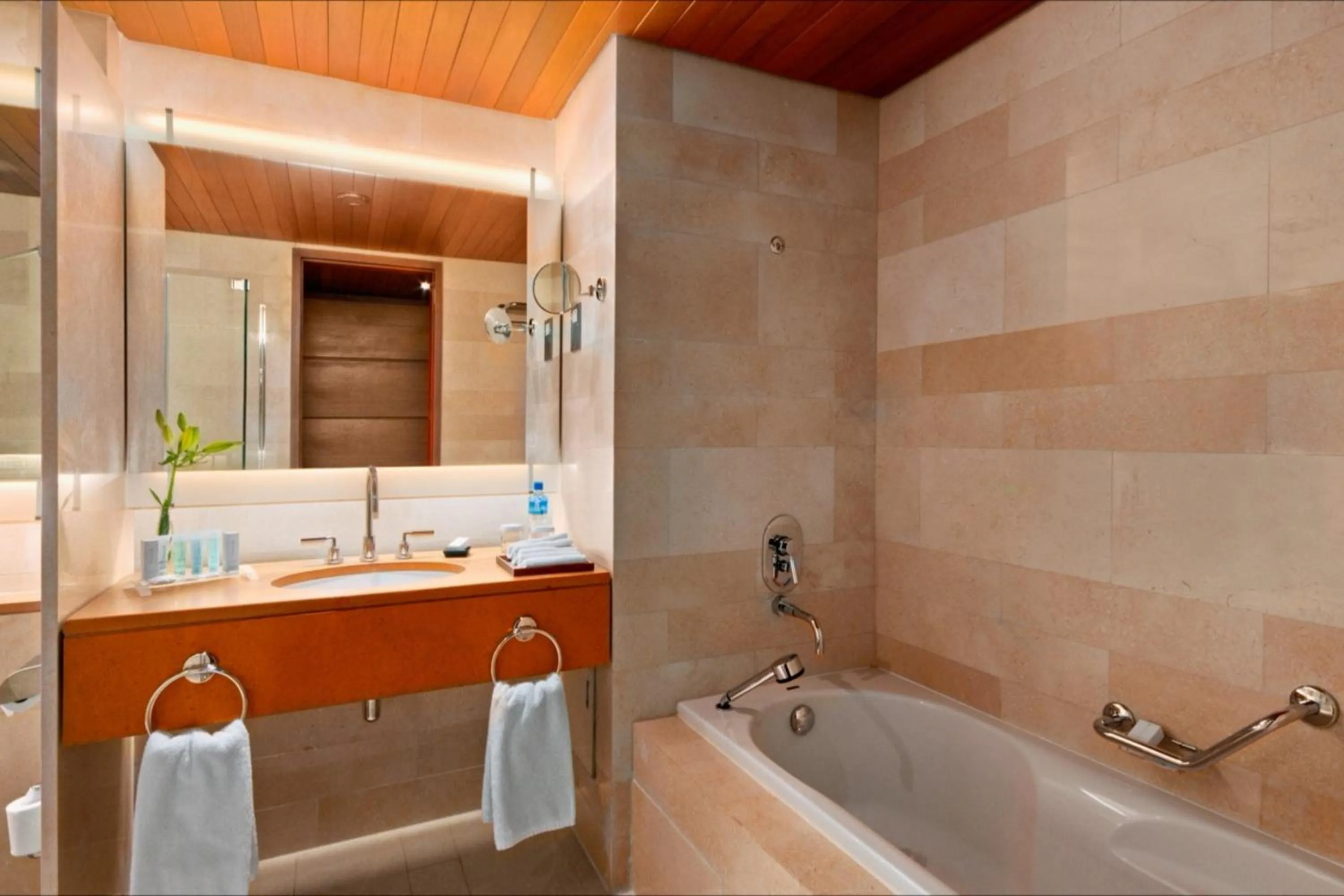 Shower, Bathroom in Hilton Kuwait Resort