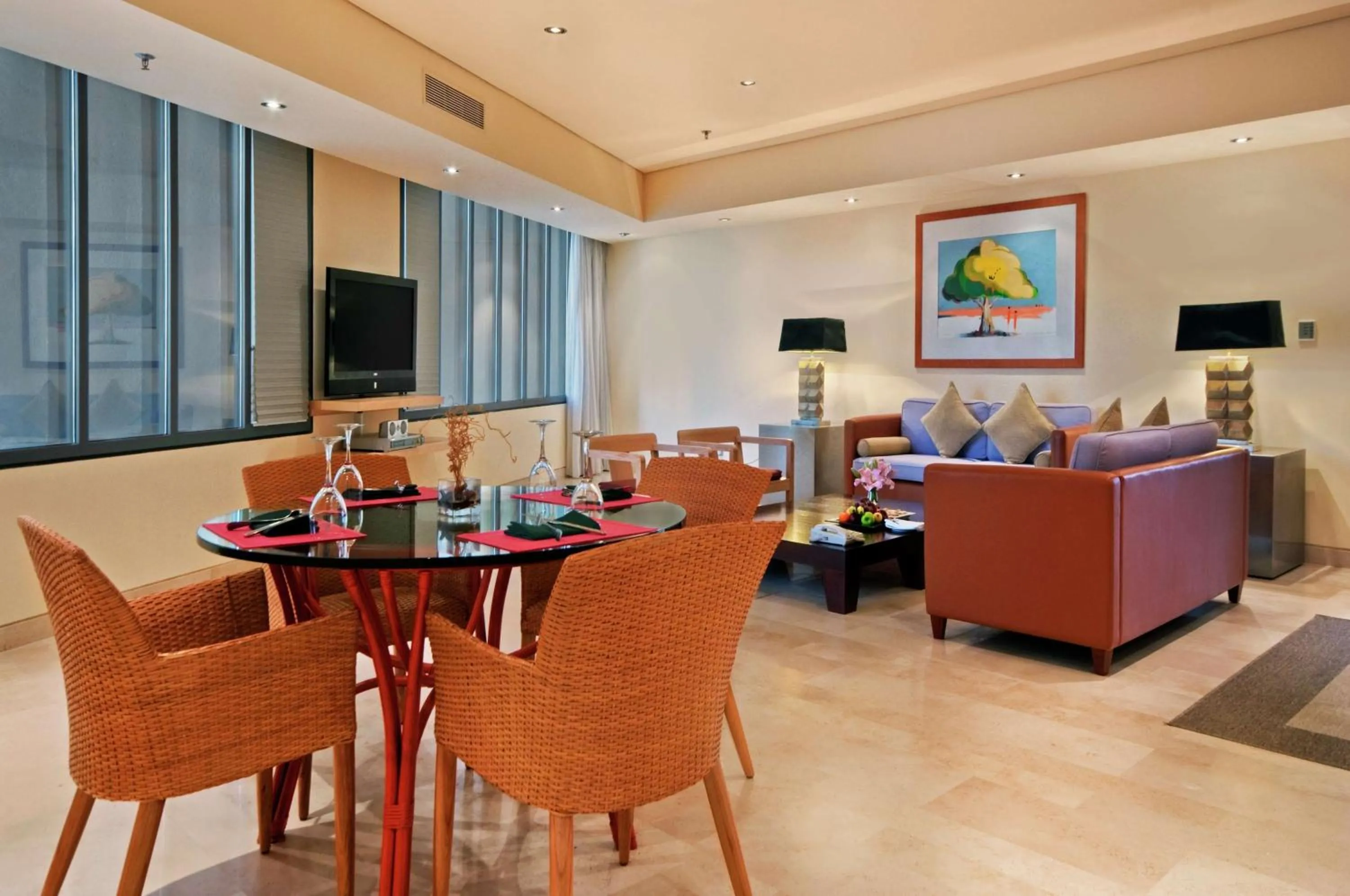 Living room in Hilton Kuwait Resort