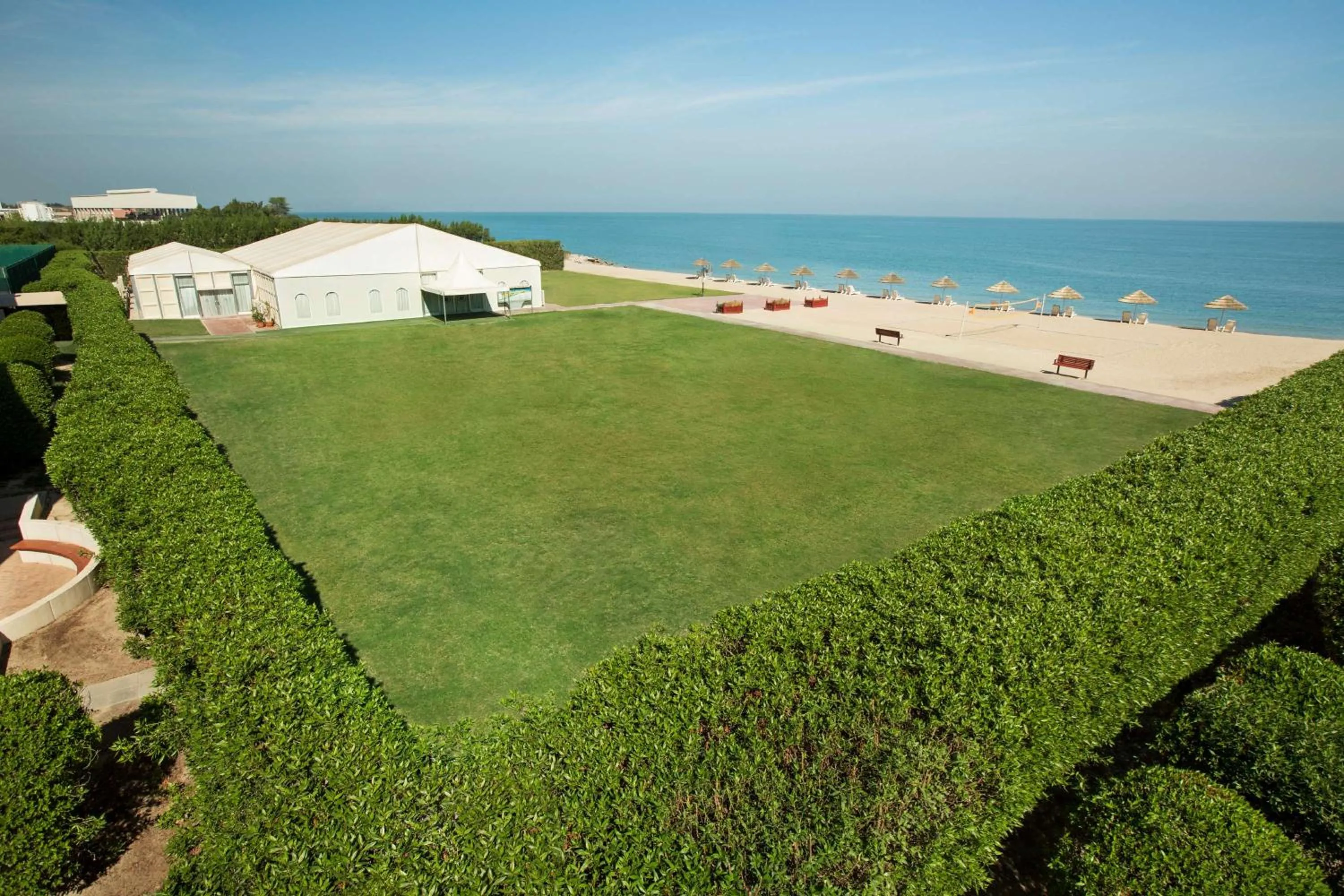 Property building in Hilton Kuwait Resort