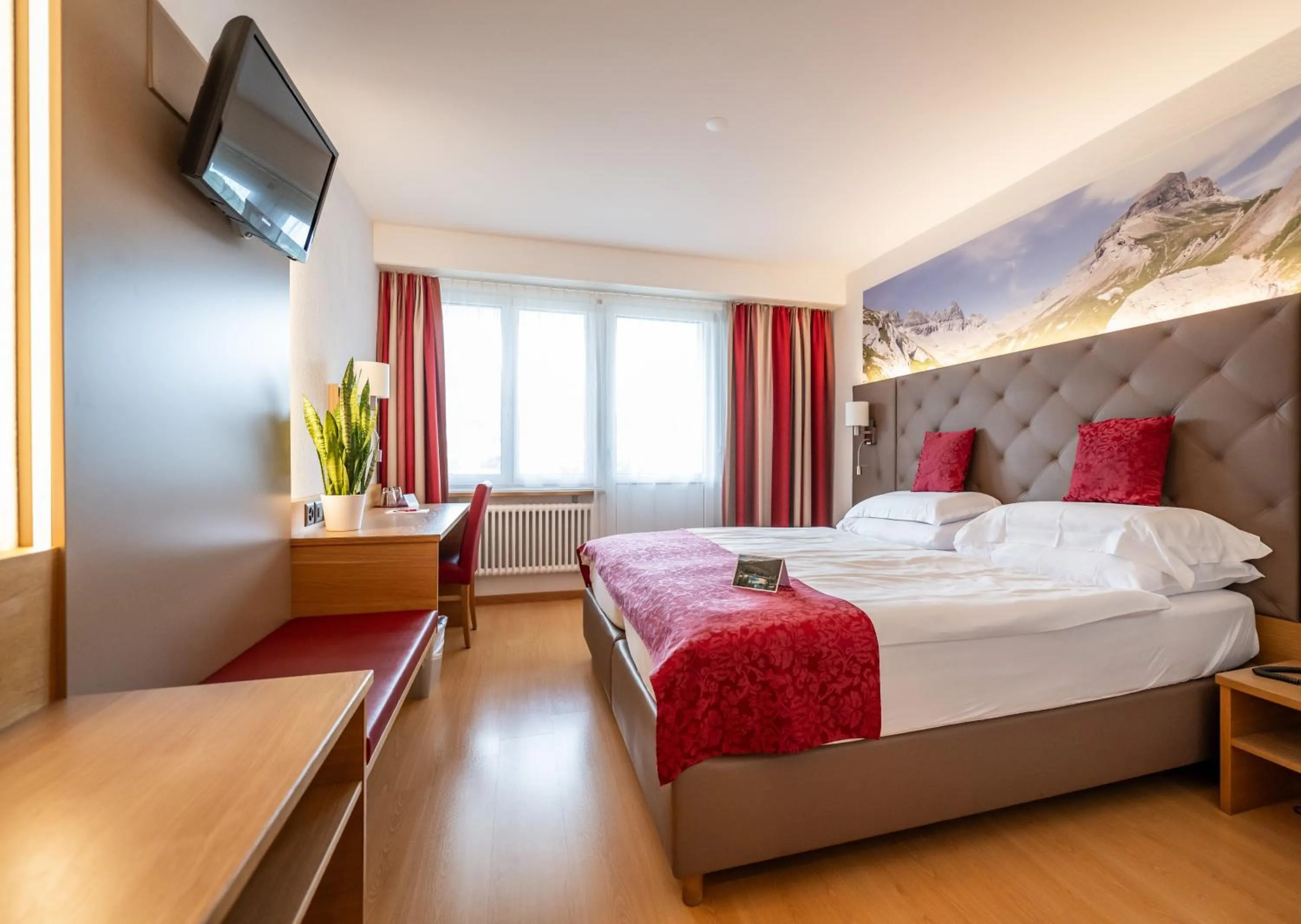 Photo of the whole room, Bed in Hotel Vorab - Familienbetrieb mit Herz