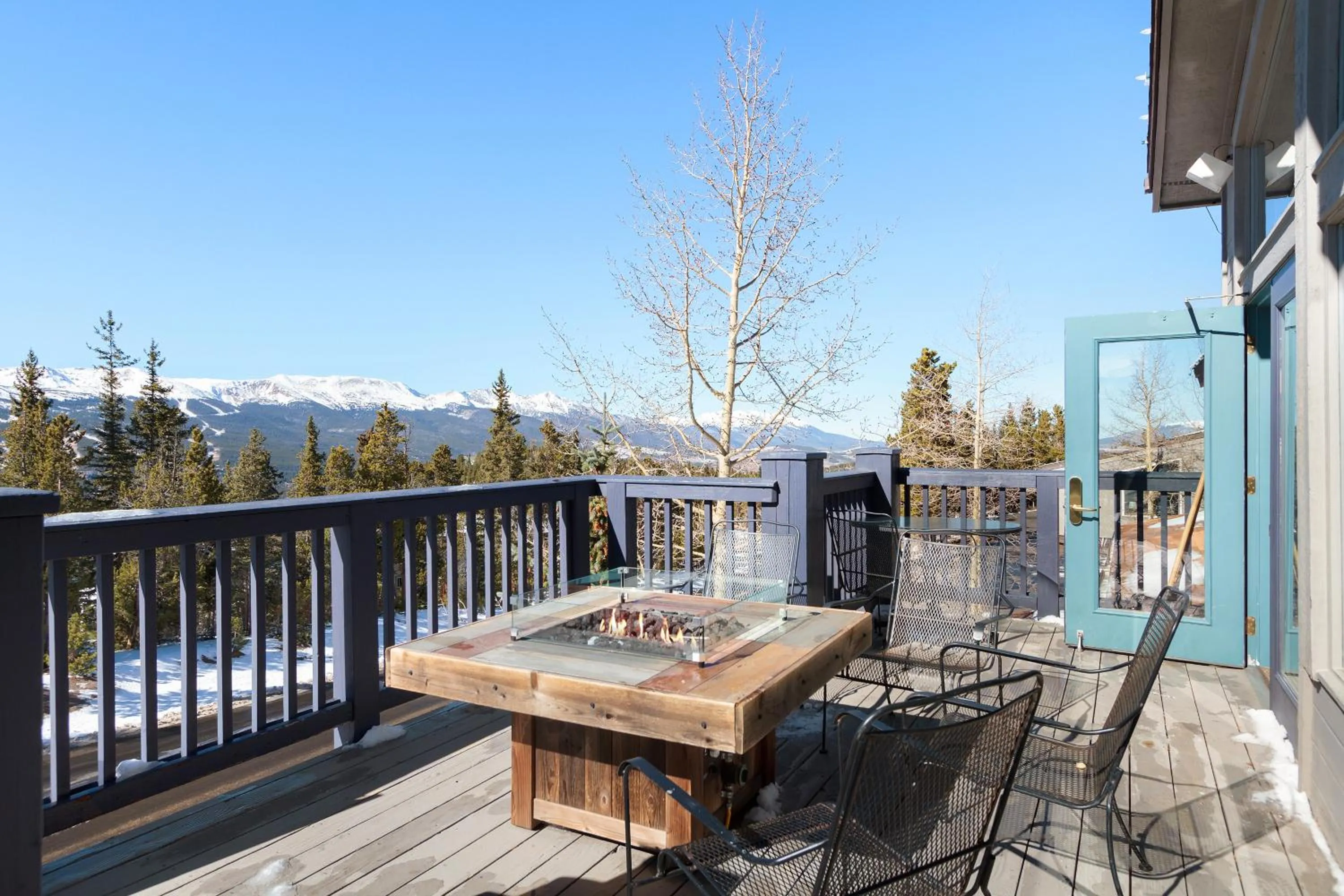 Patio in Gold Point Resort Breckenridge by Vacatia