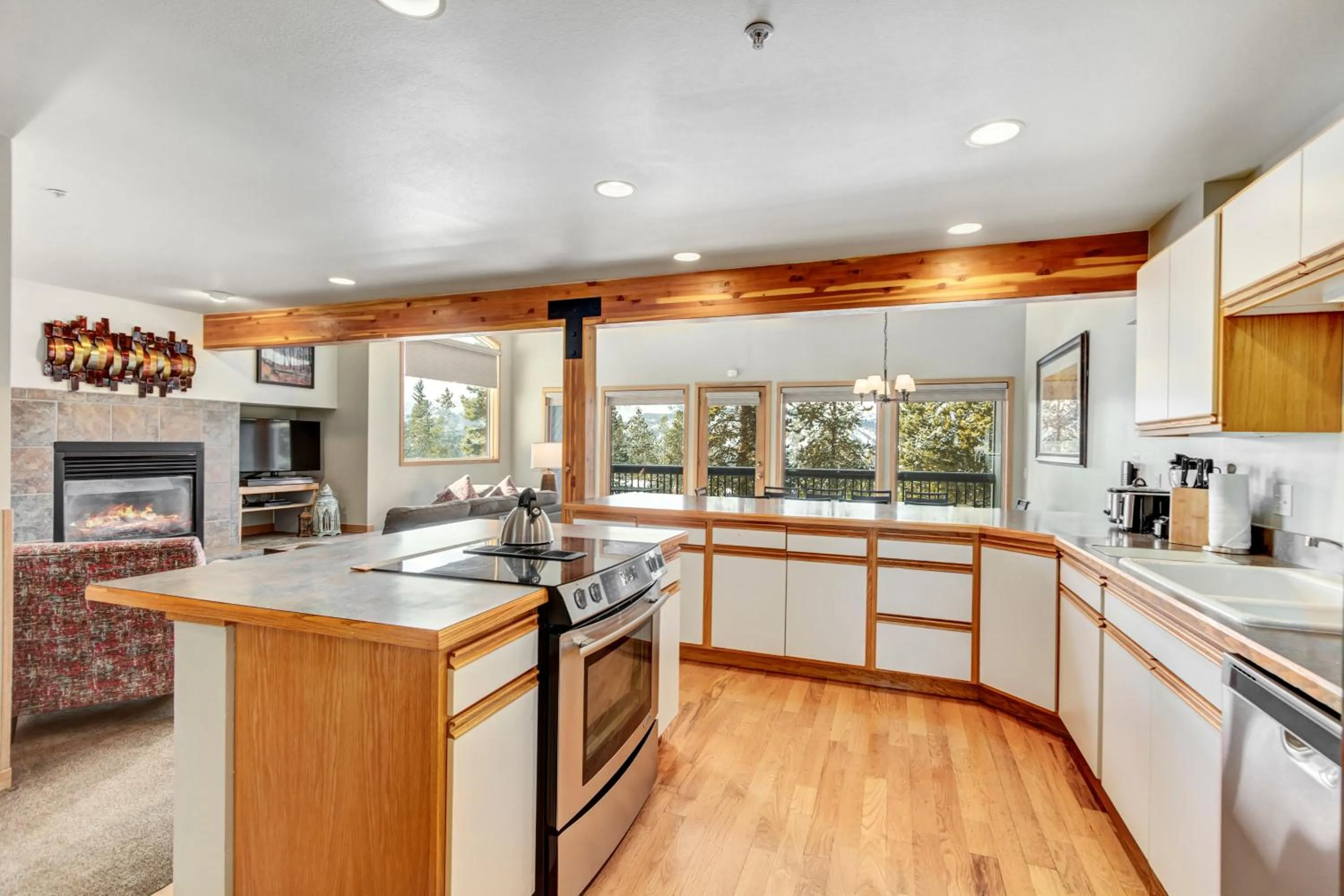 Kitchen or kitchenette in Gold Point Resort Breckenridge by Vacatia