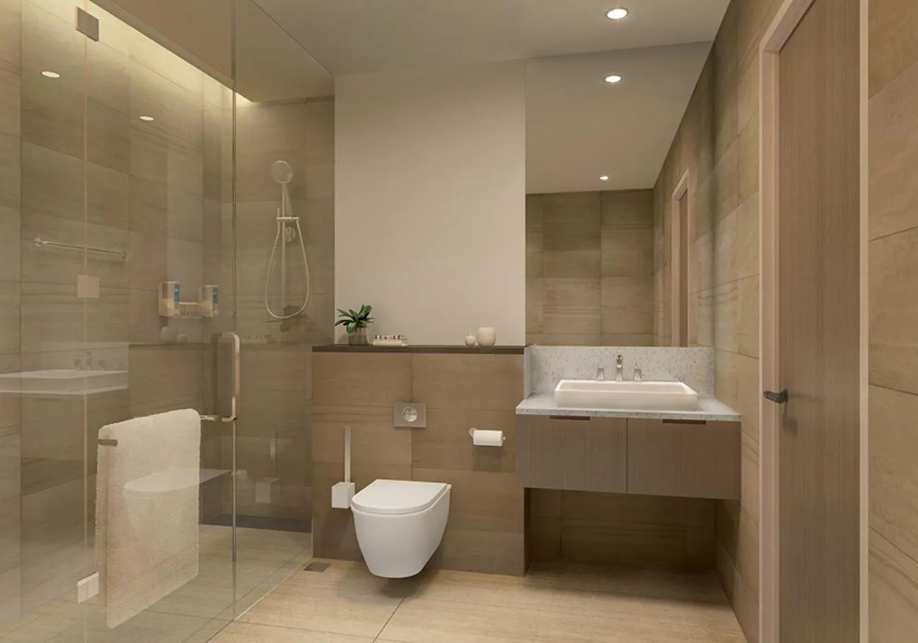 Bathroom in Rose Palace Hotel, Gulberg