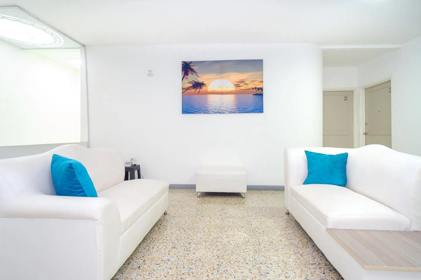 Living room in Ayenda Hotel Paraiso Chipichape