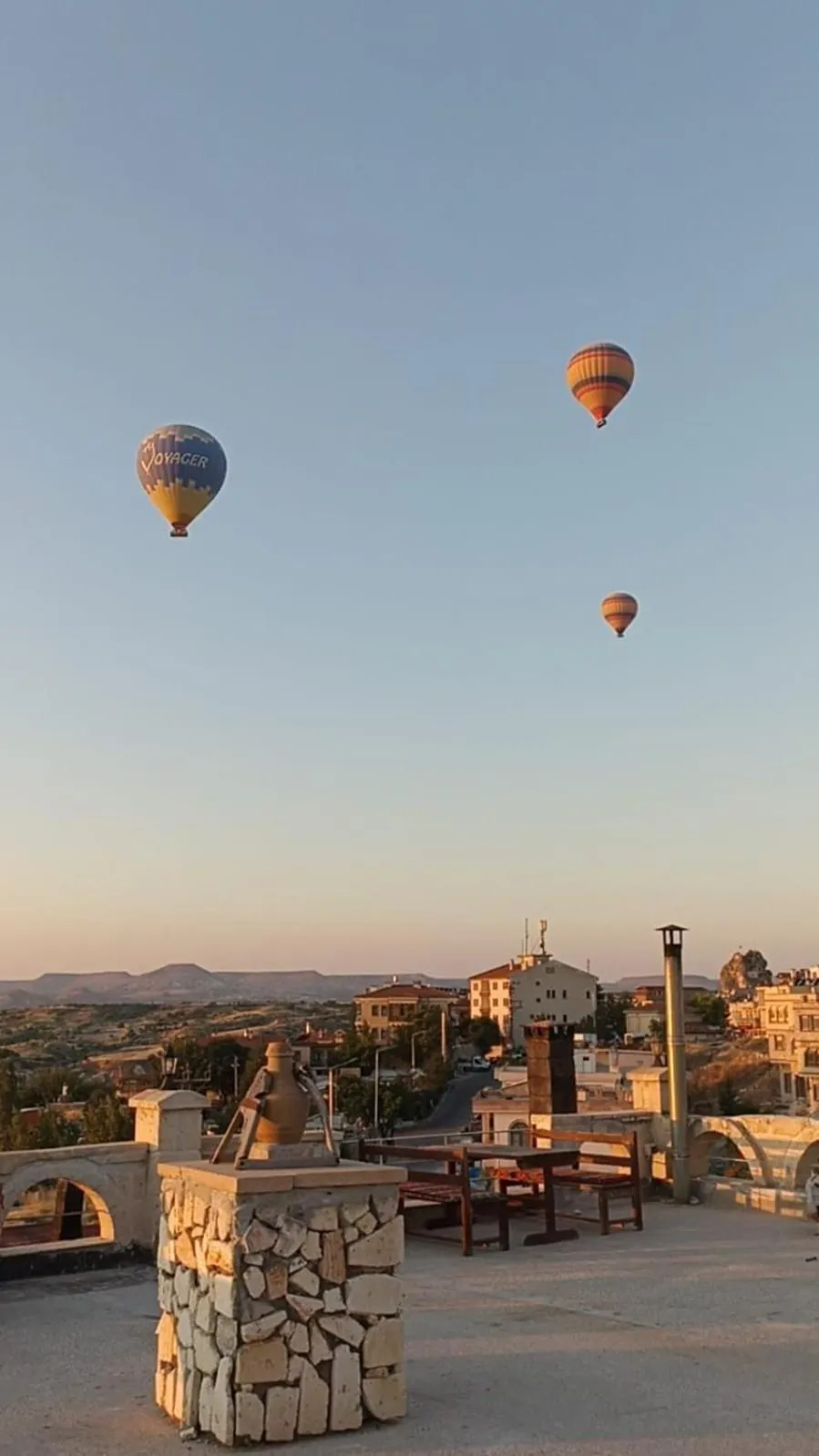 Balcony/Terrace in Tatlı Kaya Otel