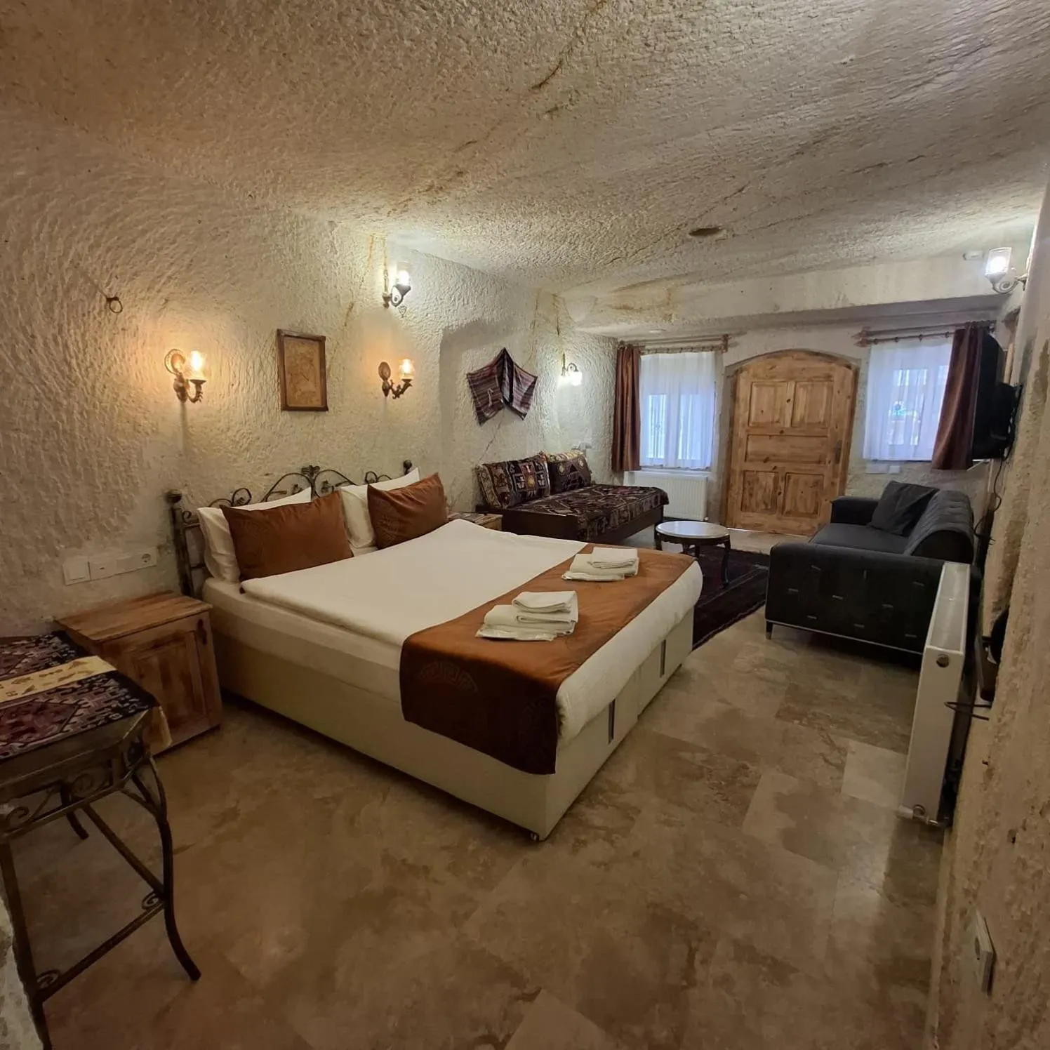 Bed in Tatlı Kaya Otel