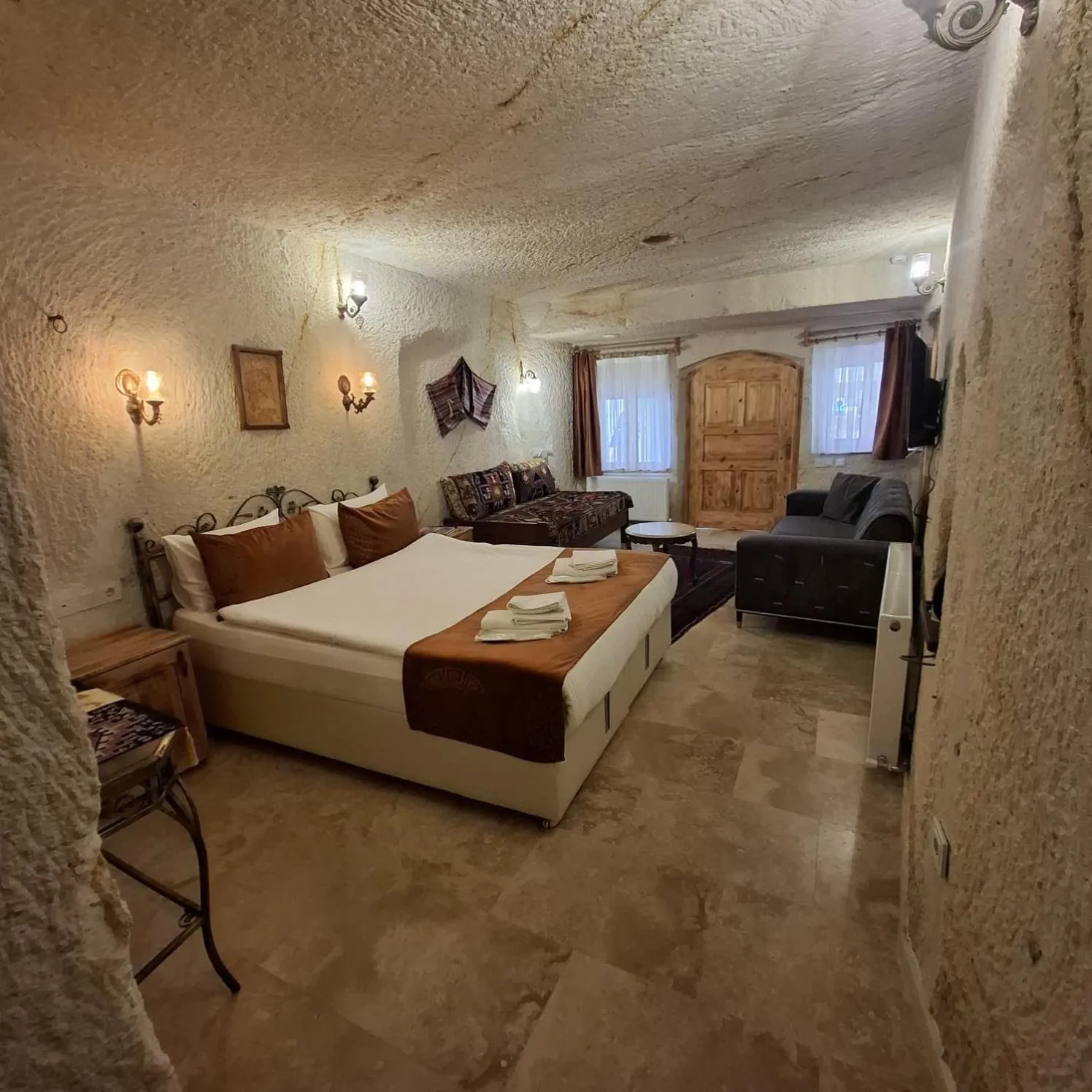 Bed in Tatlı Kaya Otel