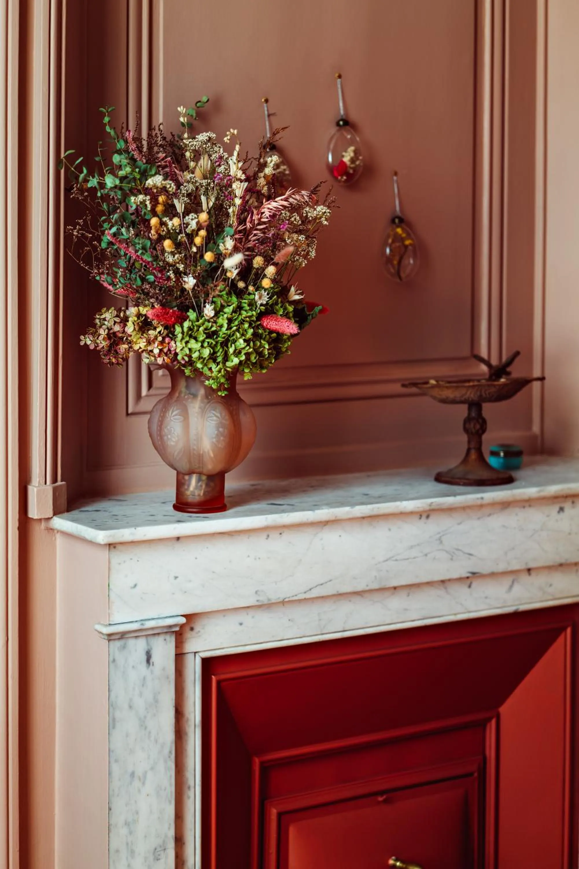 Decorative detail in Hôtel Maison Lacassagne Lyon