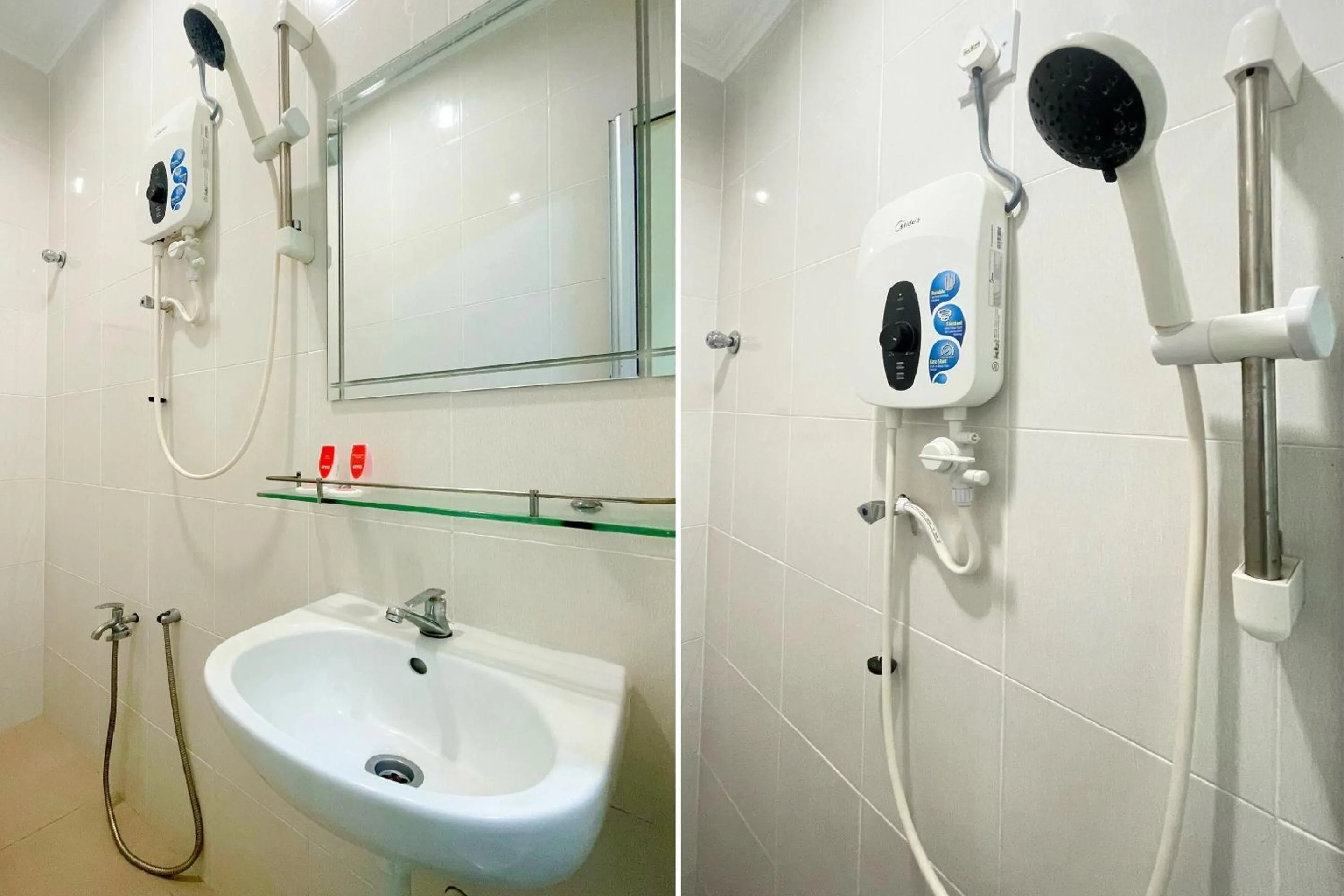 Bathroom in OYO 90369 Safari Hotel Lumut