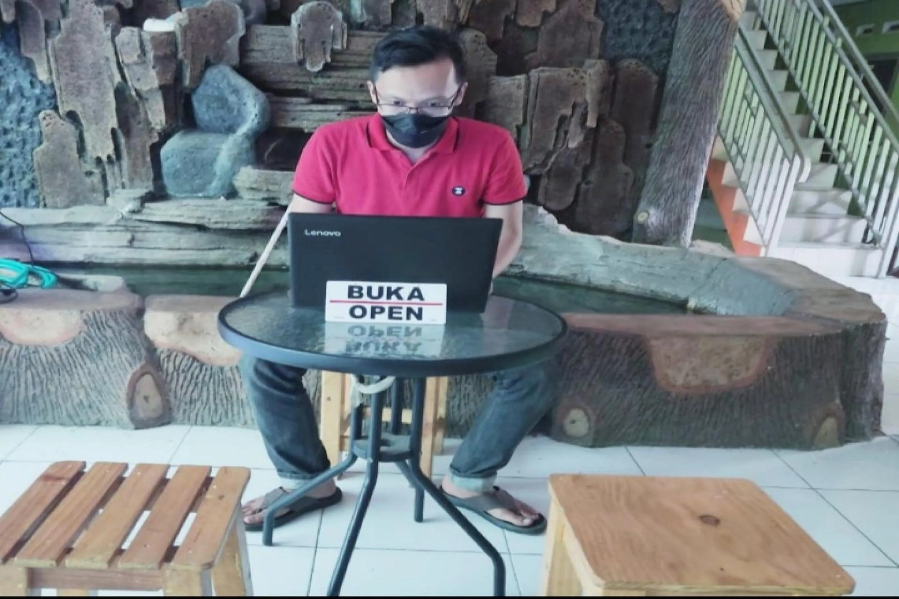 Lobby or reception in OYO 90706 Kost Alam Jaya Syariah