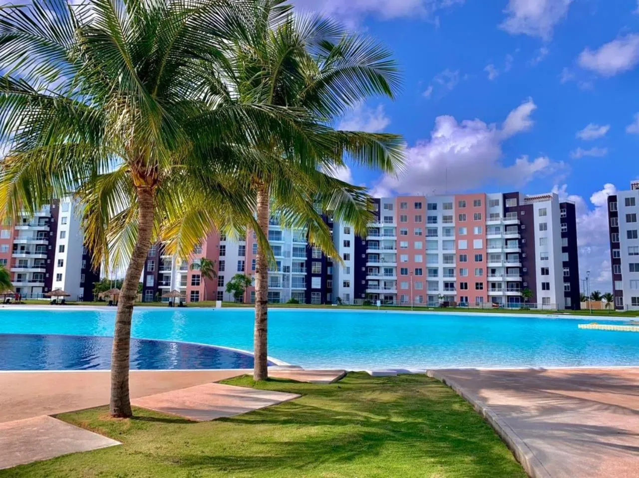 Swimming pool in Apartment for rent in Cancun
